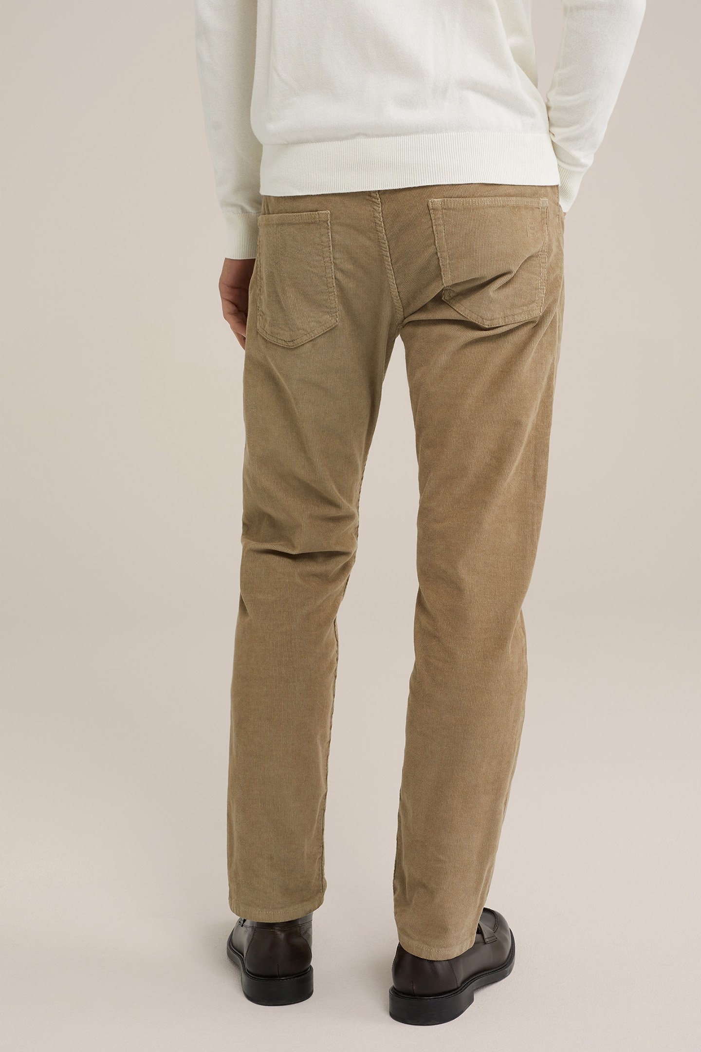 5-POCKET MID WAIST BEIGE 2