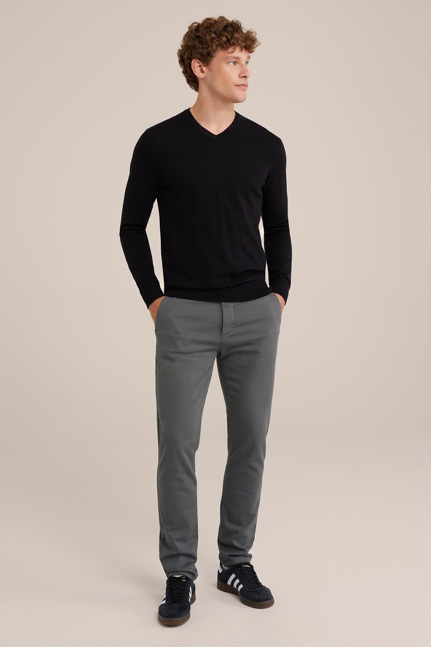 CHINO BLENDED DARK GREY 3