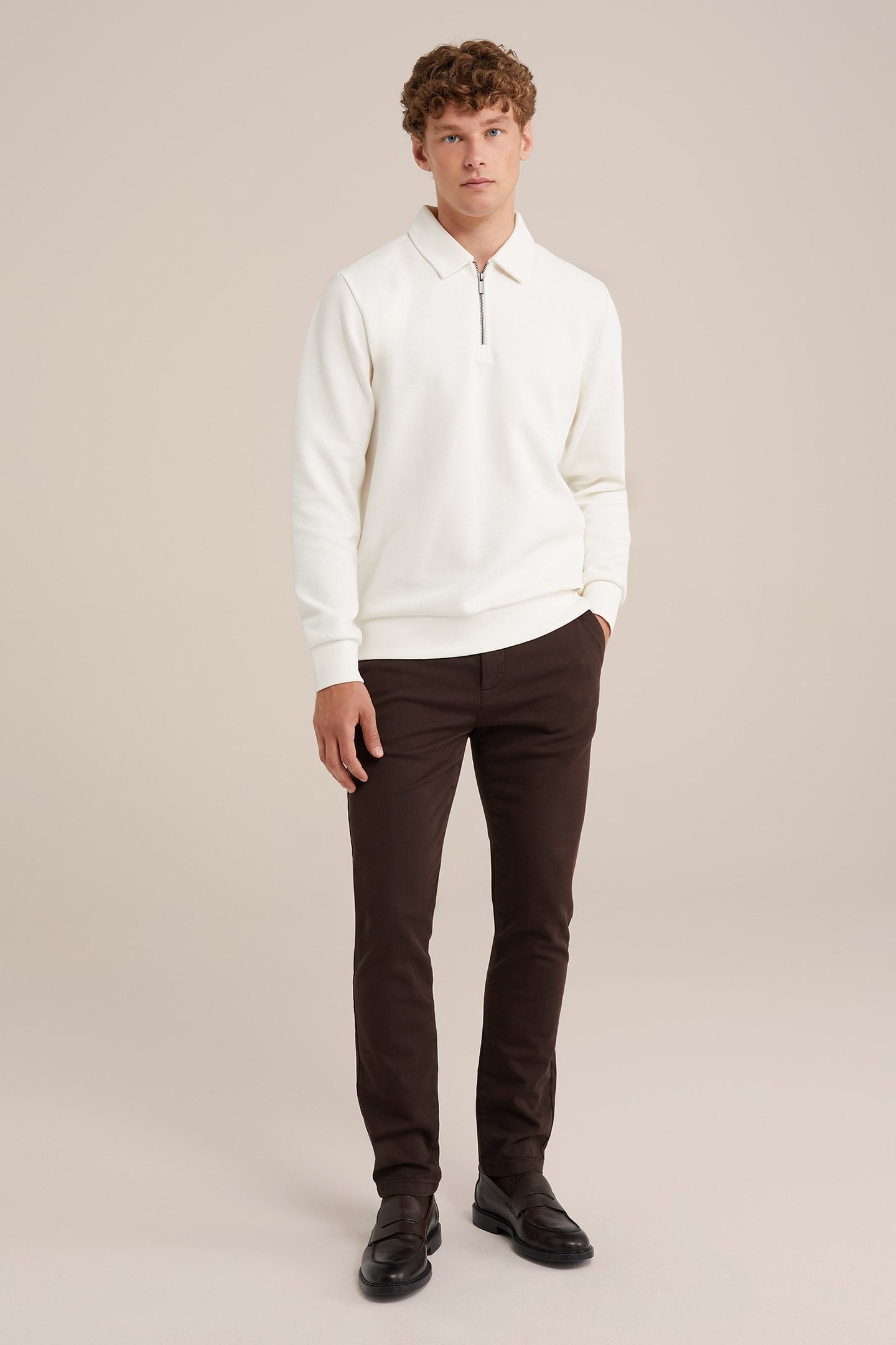 CHINO CINNAMON BROWN 3