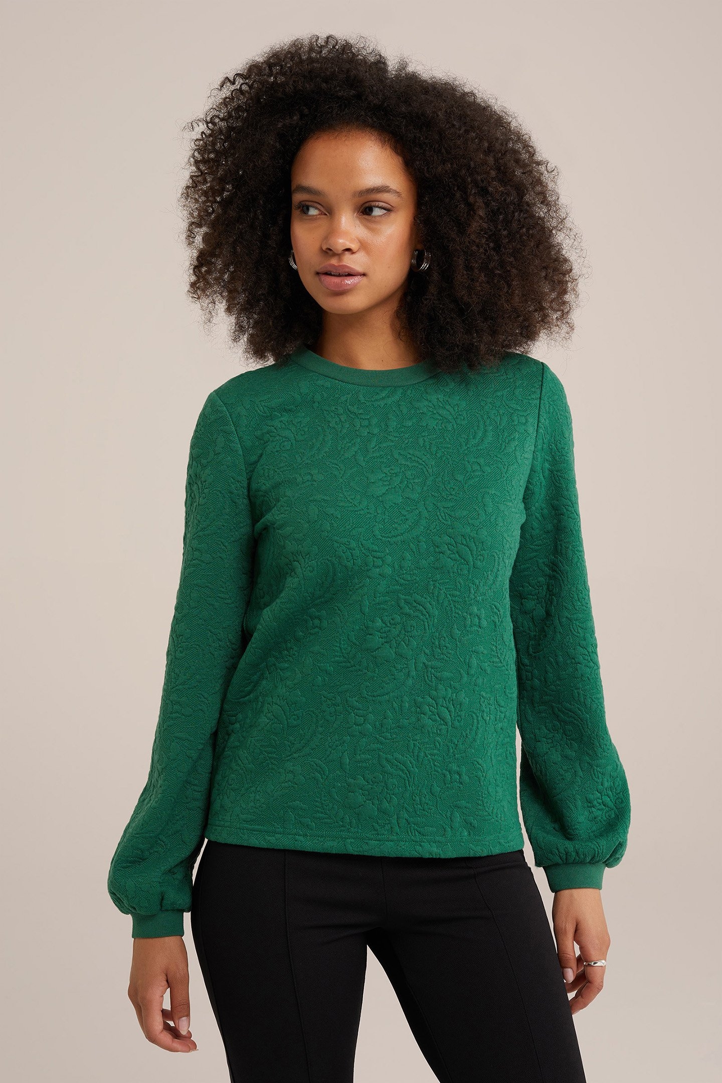 SWEATER DARK GREEN 1