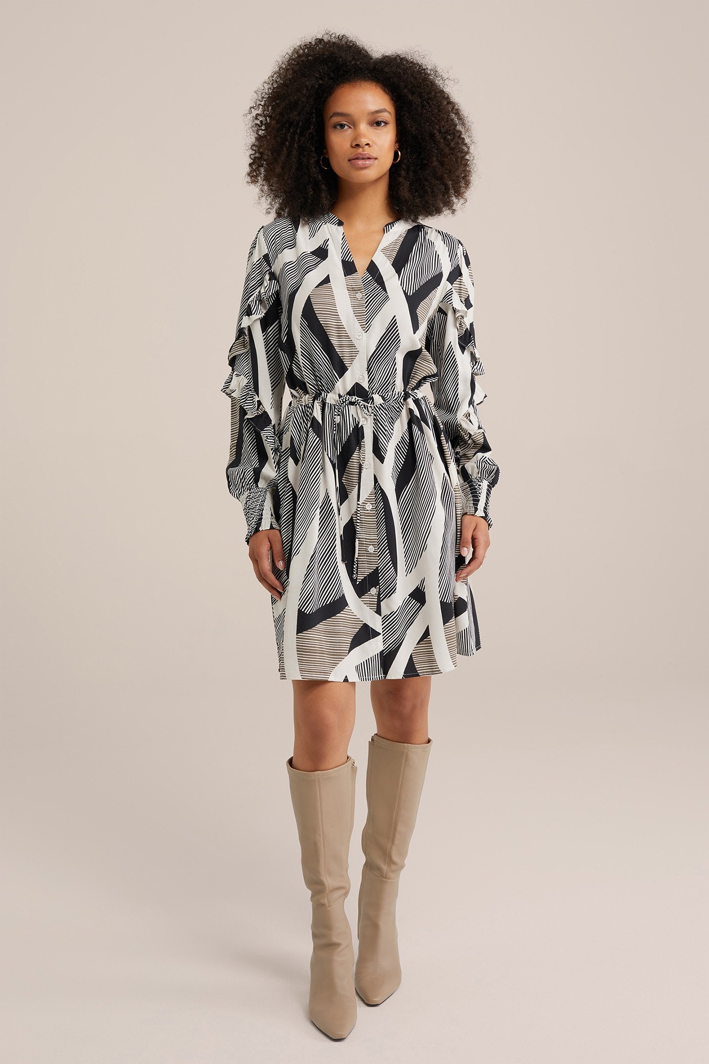 DRESS SHORT MULTI-COLOURED 2