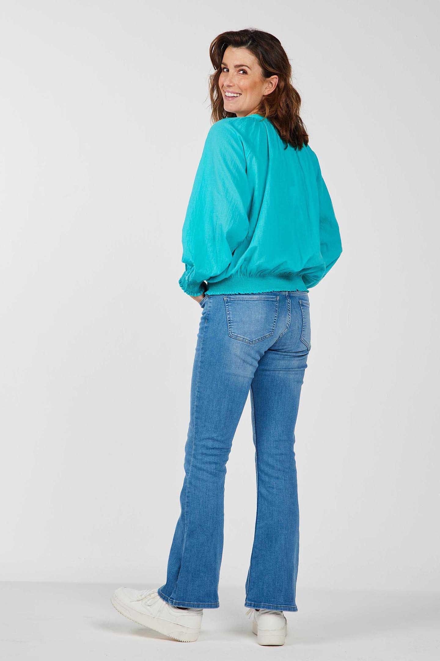 BLOUSE LIMA SOLID CERAMIC GREEN 2