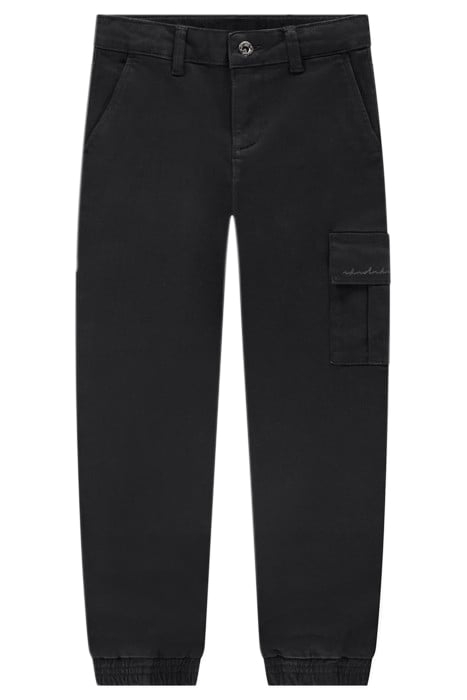 TWILL UTILITY PANTS BLACK 1