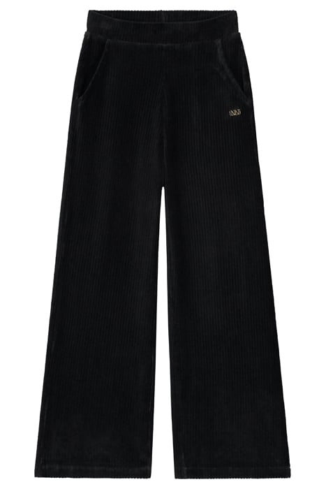 BIANCA VELVET PANTS BLACK 1
