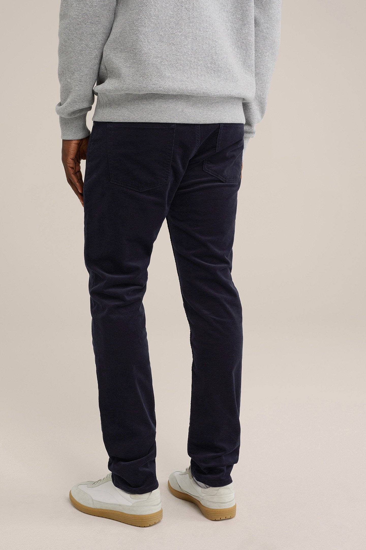 5-POCKET MID WAIST DARK BLUE 2