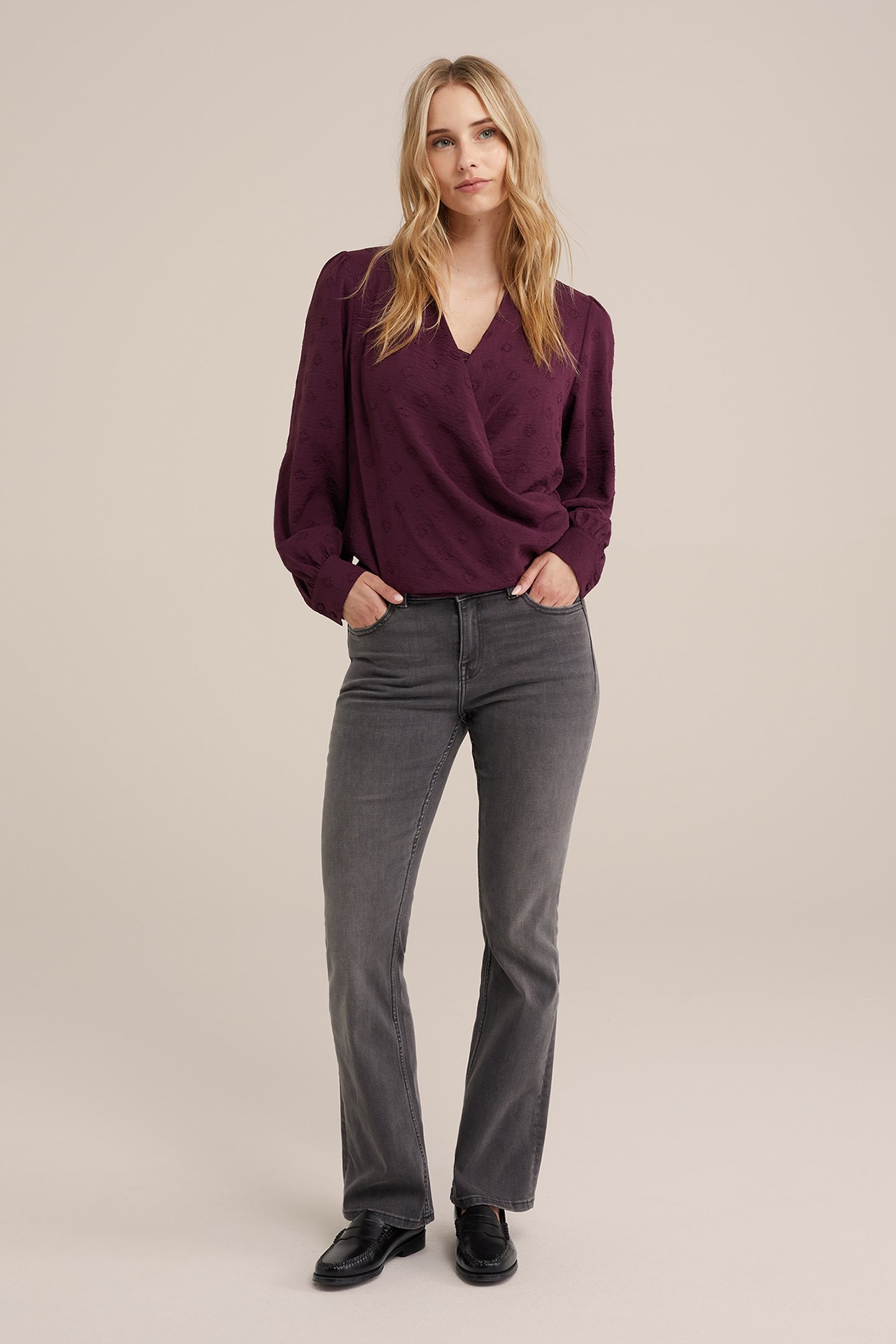 BLOUSE DARK PURPLE 3