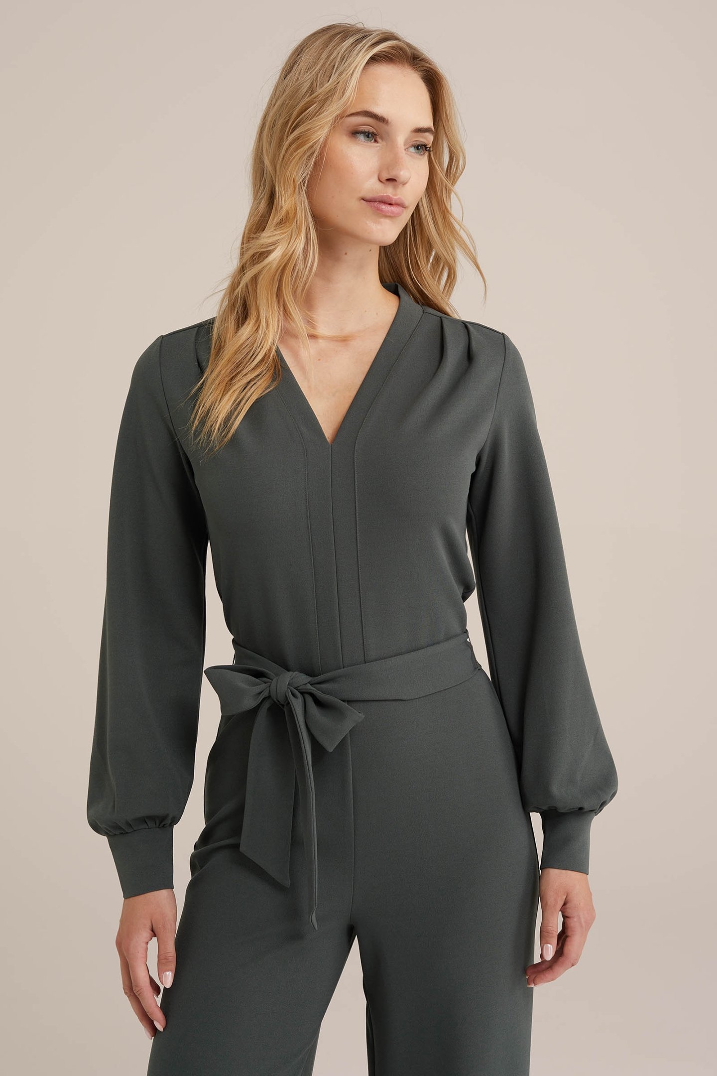 JUMPSUIT GREYISH GREEN 4