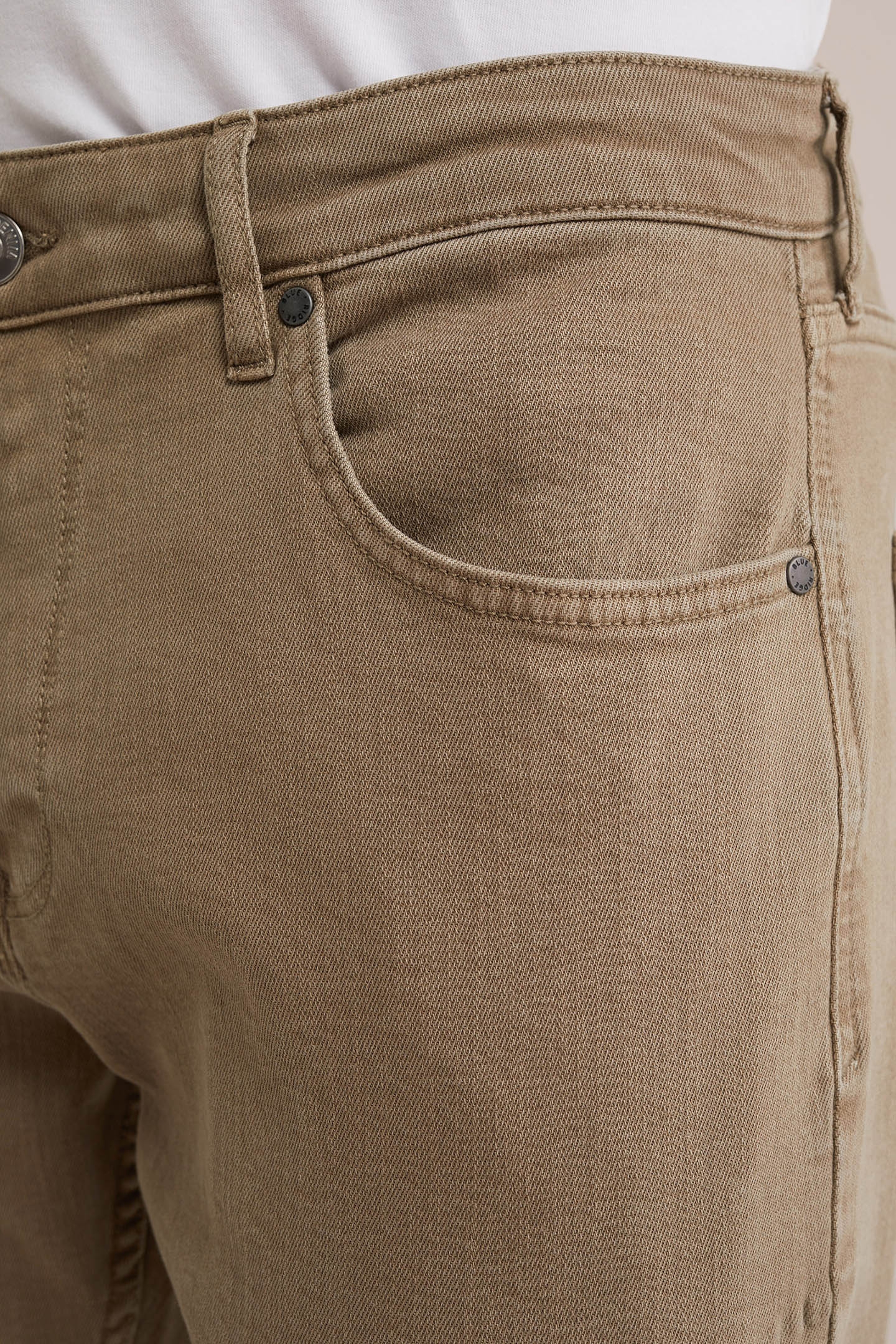 5-POCKET MID WAIST GREYISH GREEN 5