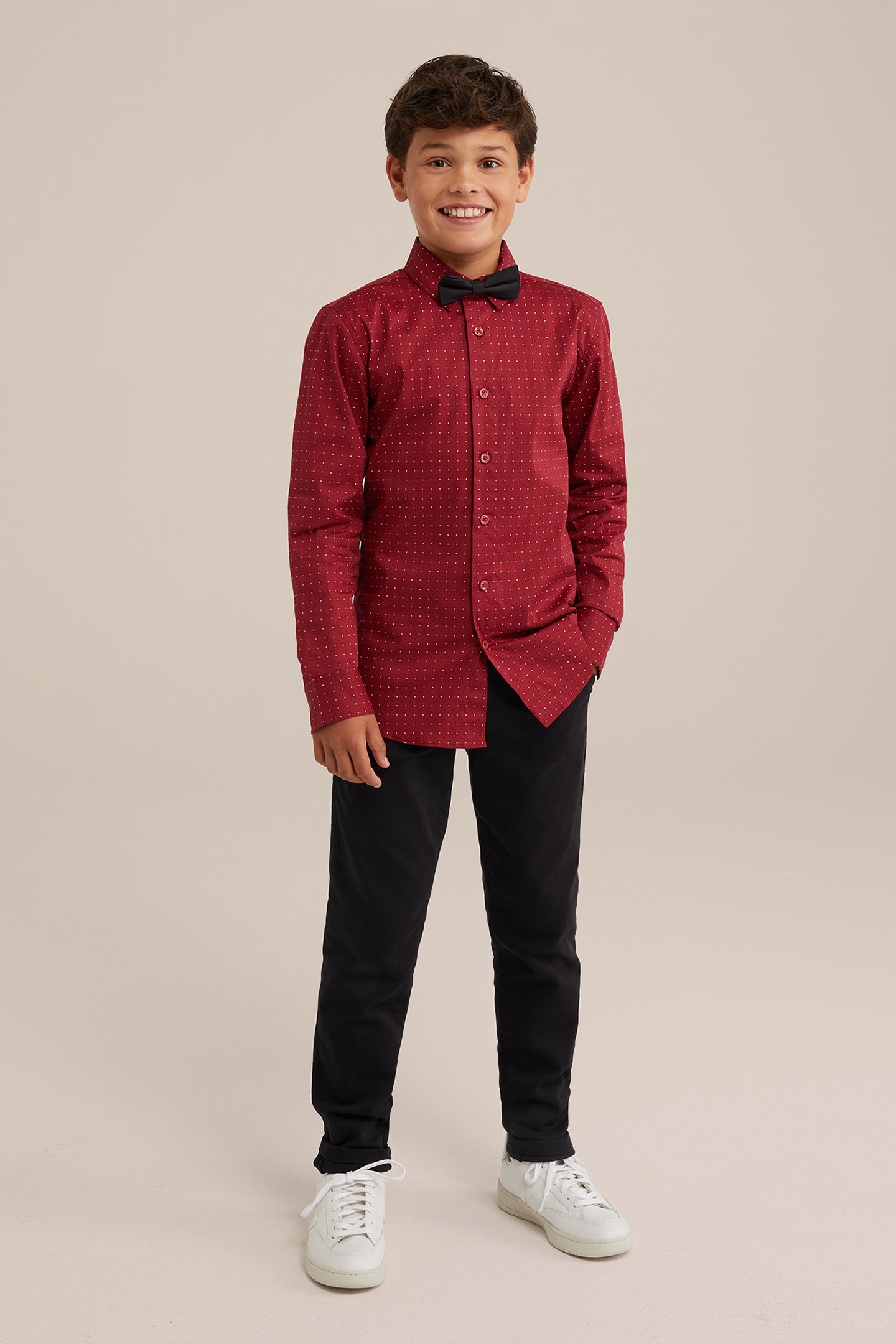 SHIRT BURGUNDY RED 2