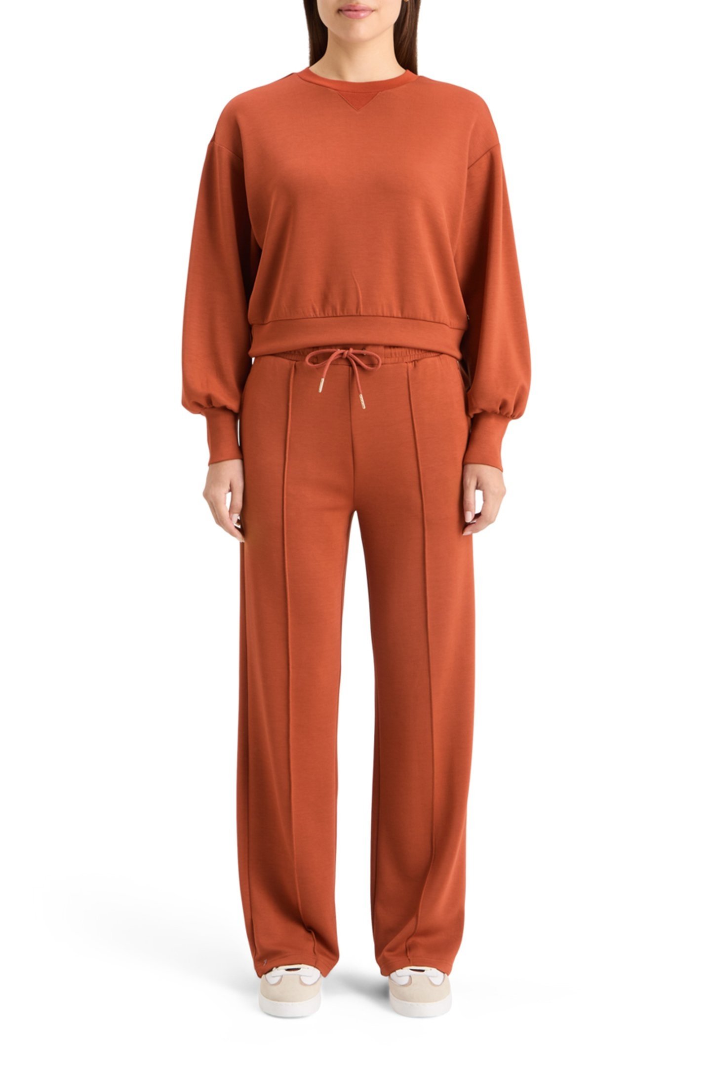 MODAL SWEATSHIRT RUST 3