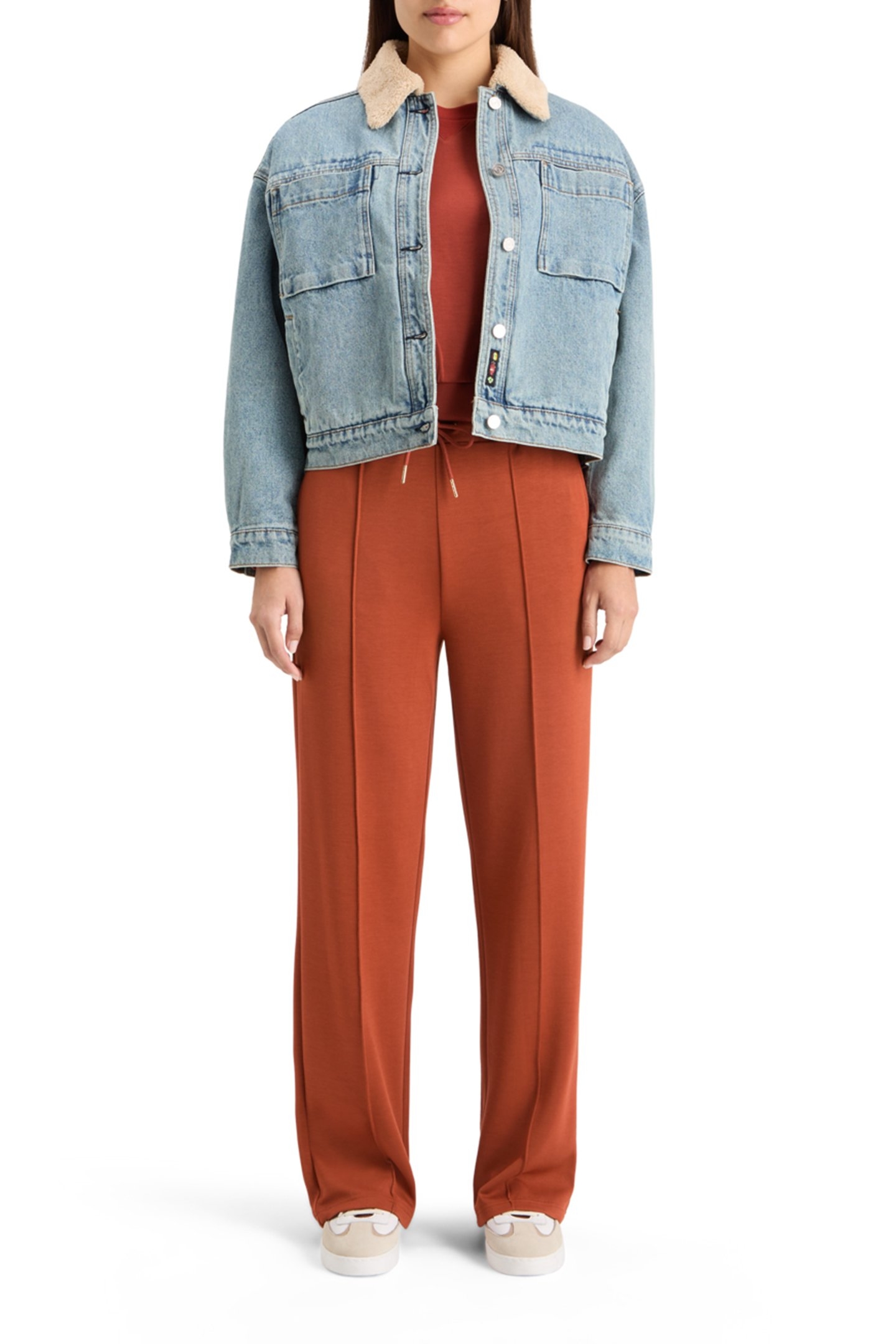 MODAL SWEATSHIRT RUST 7