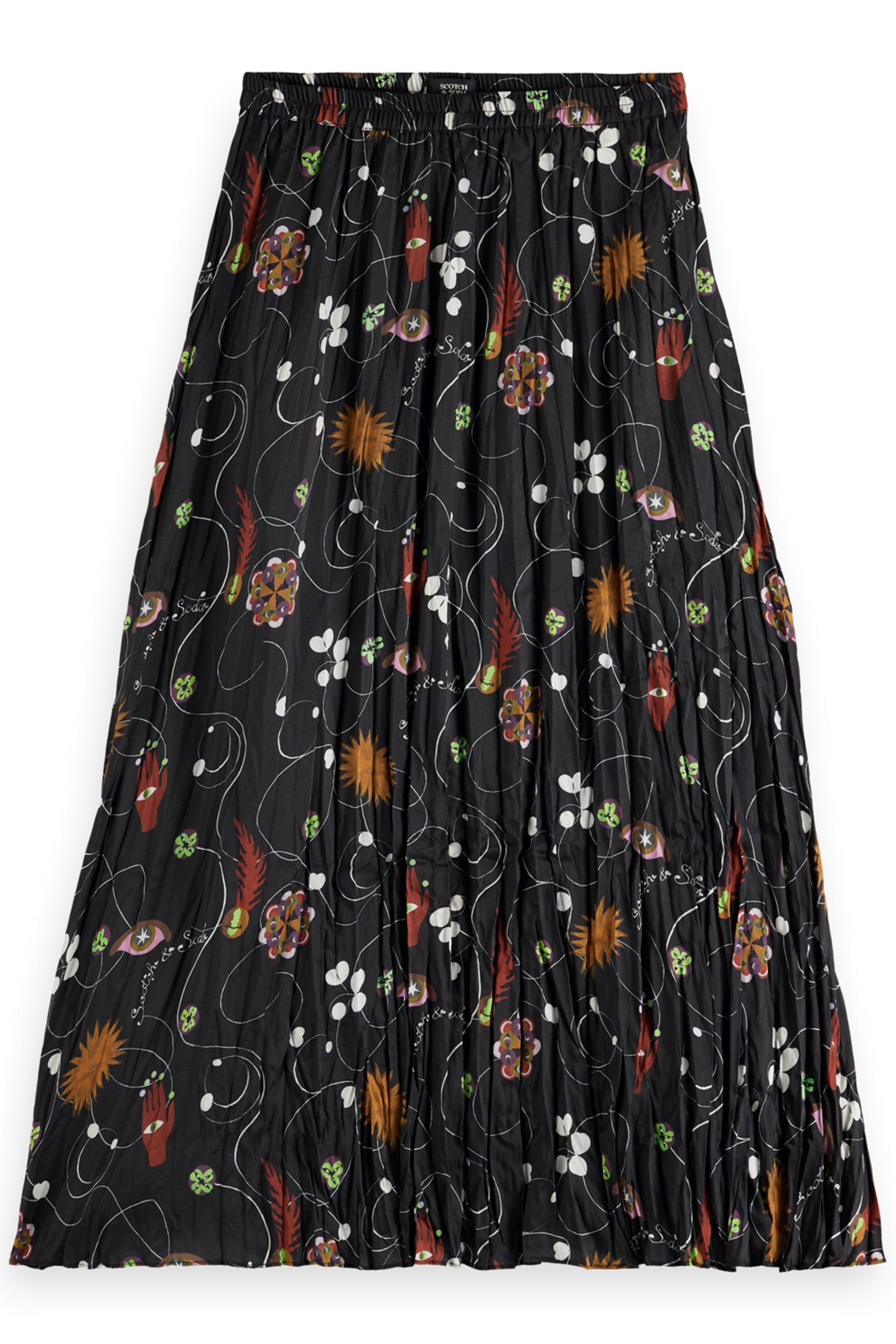 PLEATED CRINKLE SKIRT FREE MIND 3