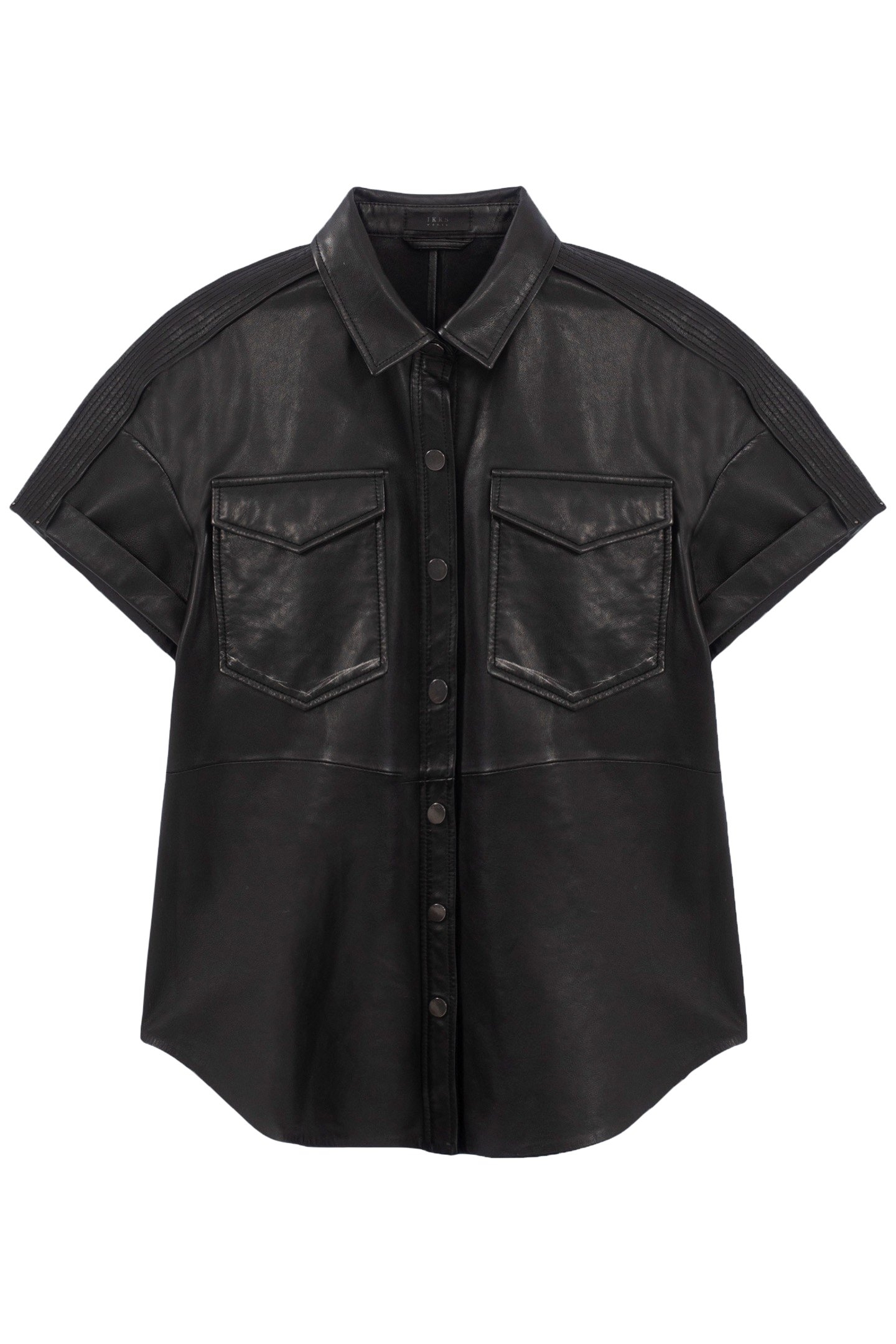 PURE EDITION – BLACK LEATHER SHIRT 3
