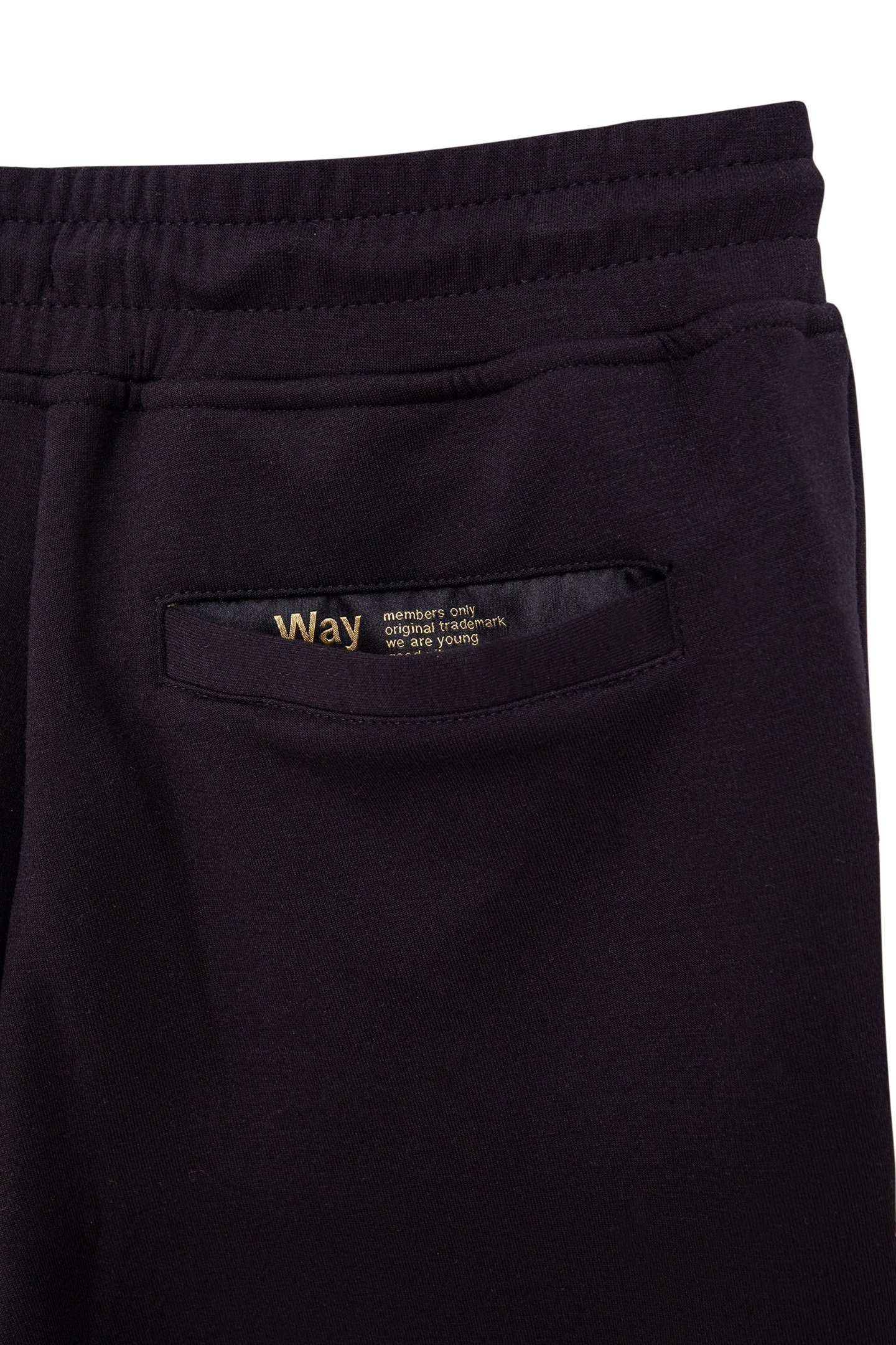 BOYS’ BLACK JOGGERS WITH KNEE SEAMING 5