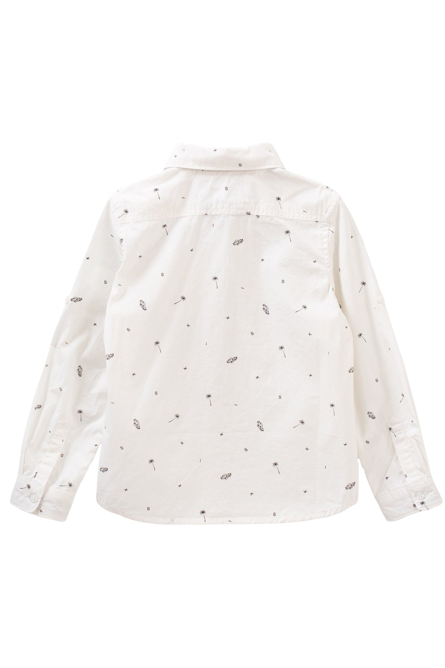 BOYS’ WHITE SHIRT WITH MOTIFS 2