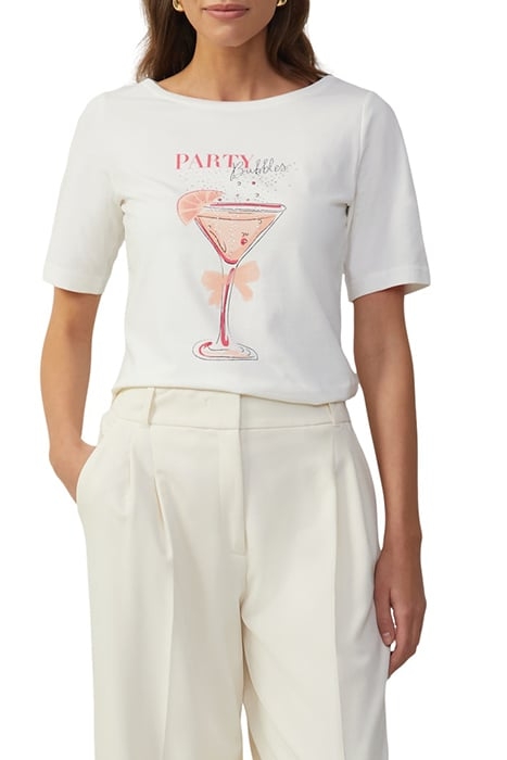 S.OLIVER T-SHIRTS OFF-WHITE 1