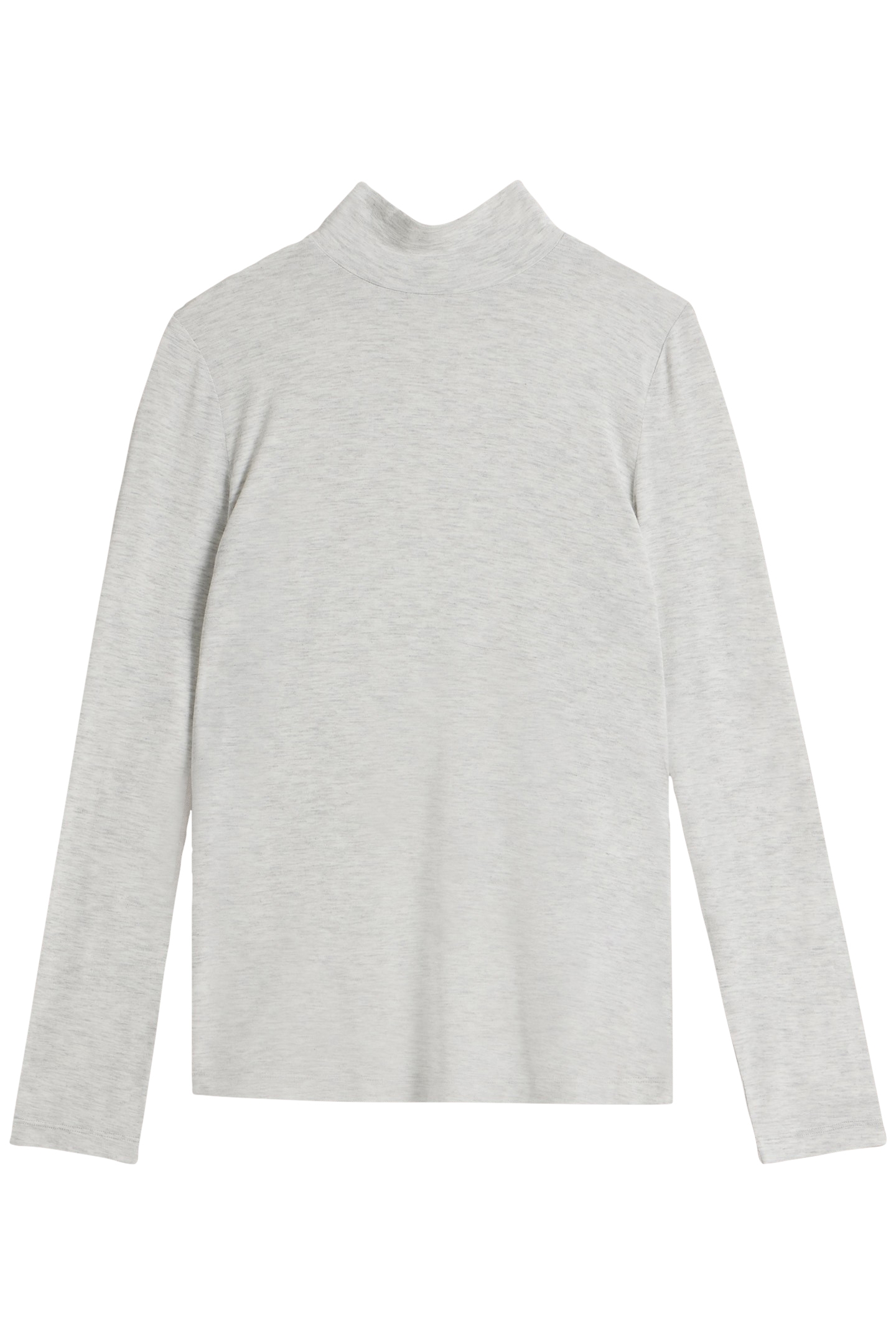 CAMILLE HIGH NECK TEE LIGHT NATURAL 3