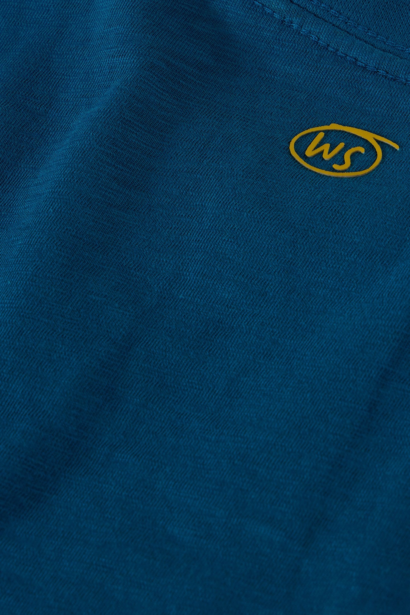 SLOW LANE GRAPHIC TEE TEAL PRINT 6