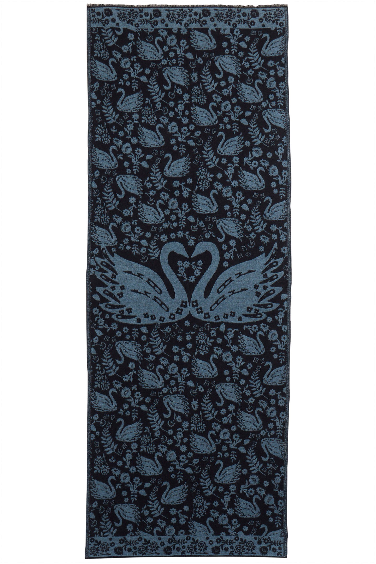 SELMA MIDWEIGHT SCARF BLUE MULTI 2