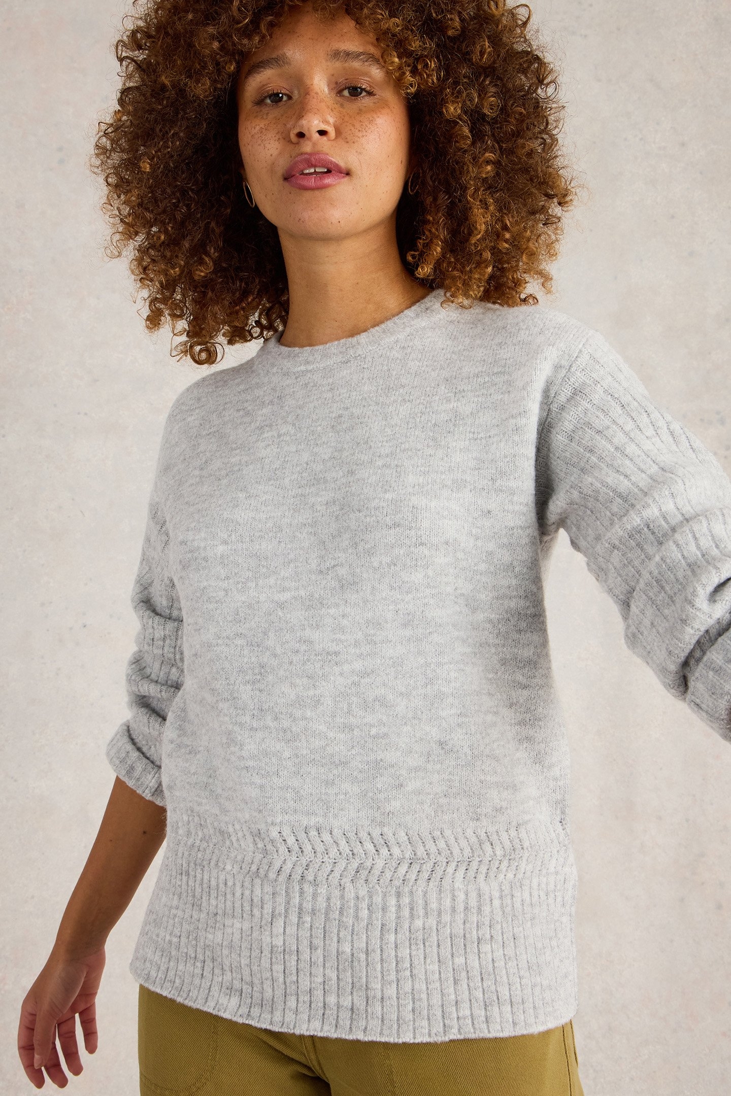 SOPHIA JUMPER GREY MARL 5