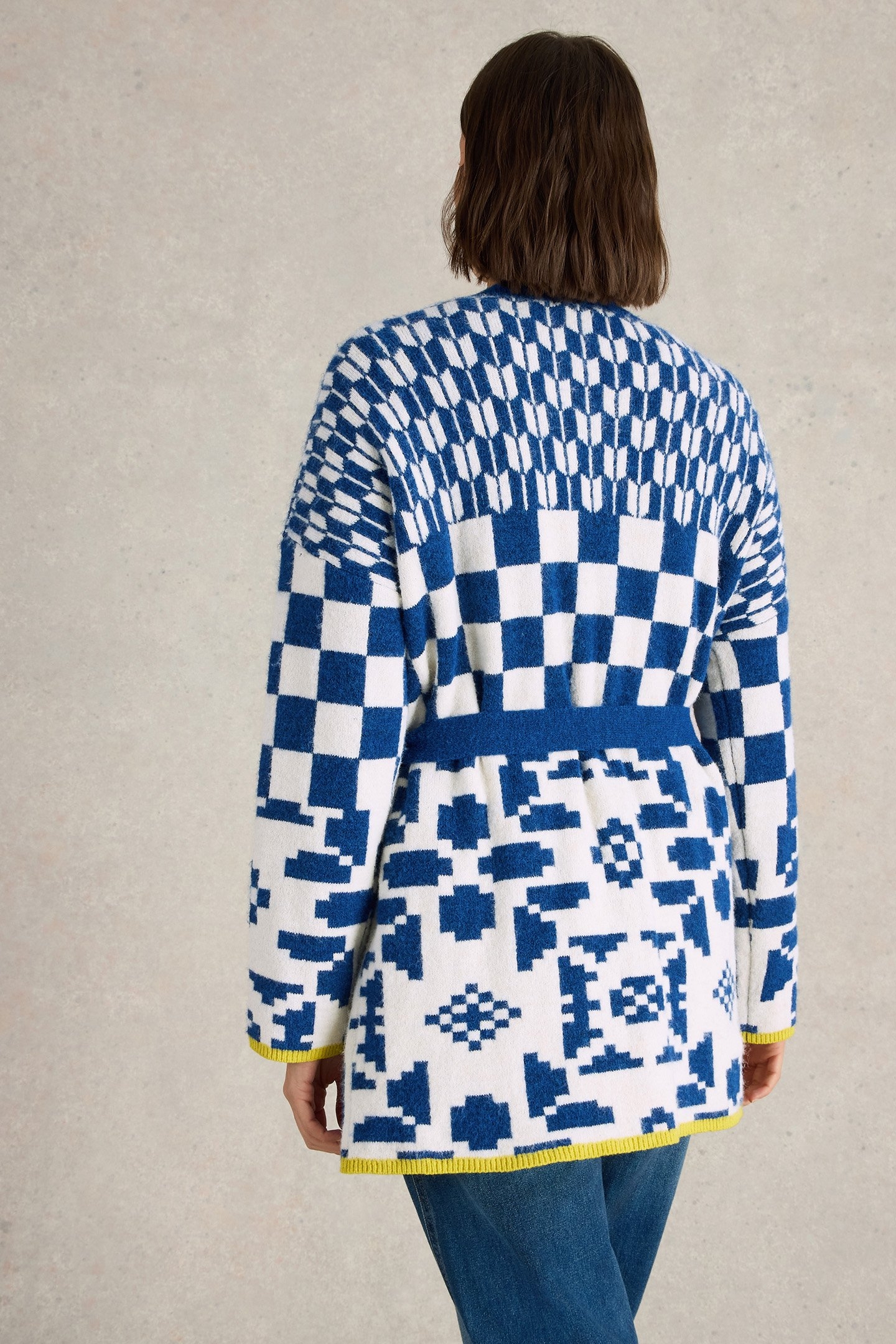 GEO MIX CARDI BLUE MULTI 2