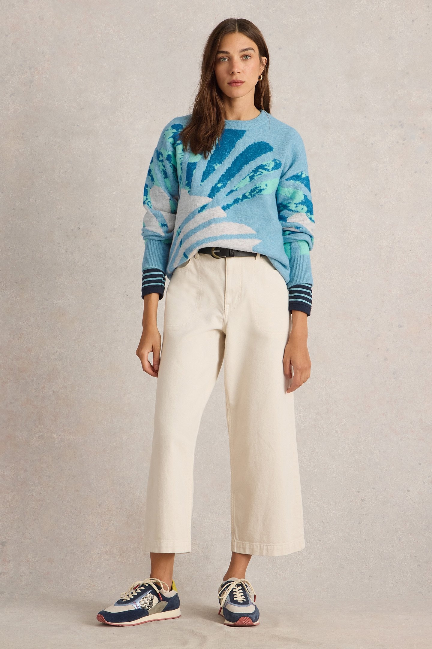 LOUISA JUMPER BLUE MULTI 1