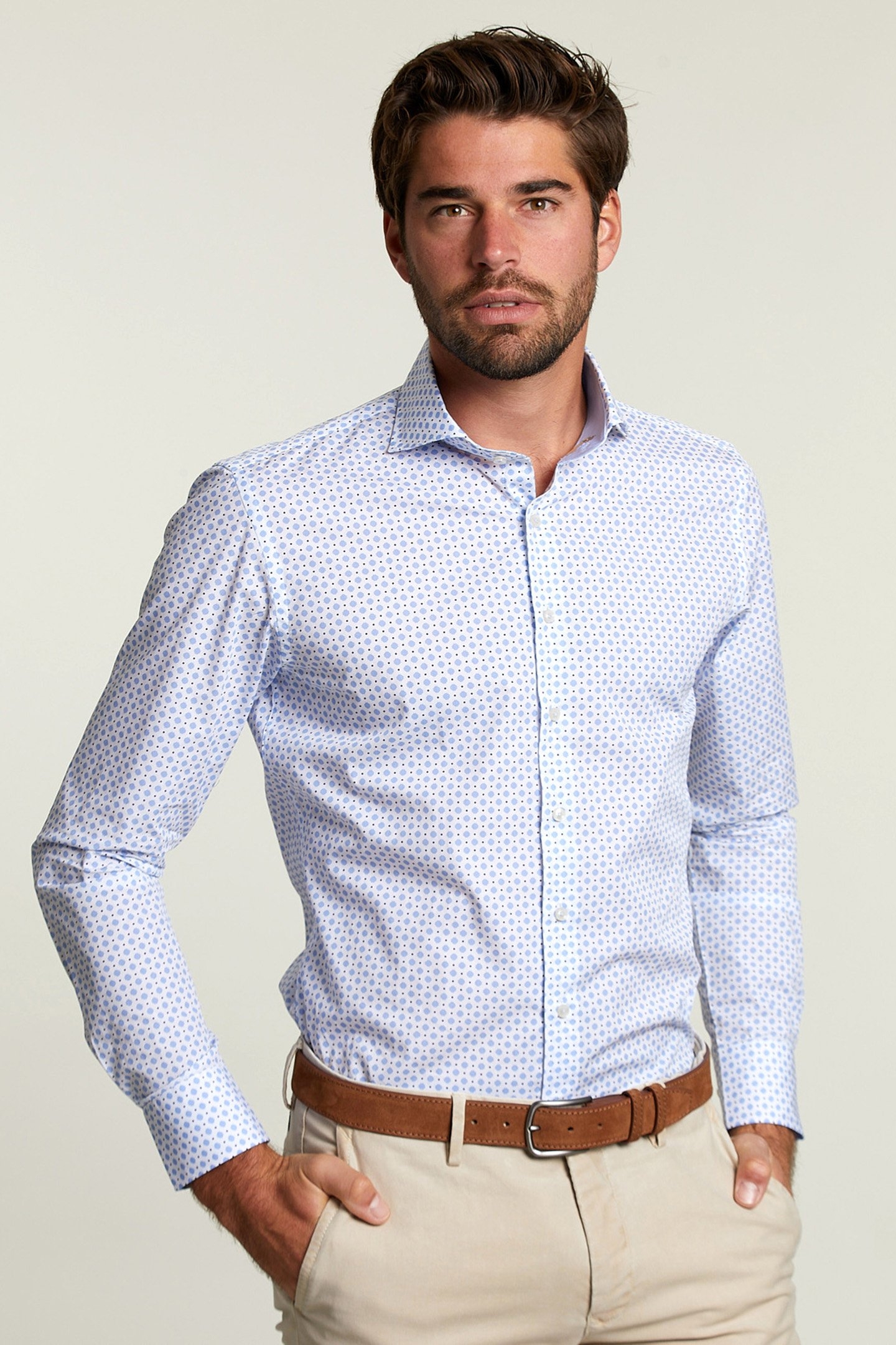 SLIM FIT FANTASY SHIRT MULTI 1