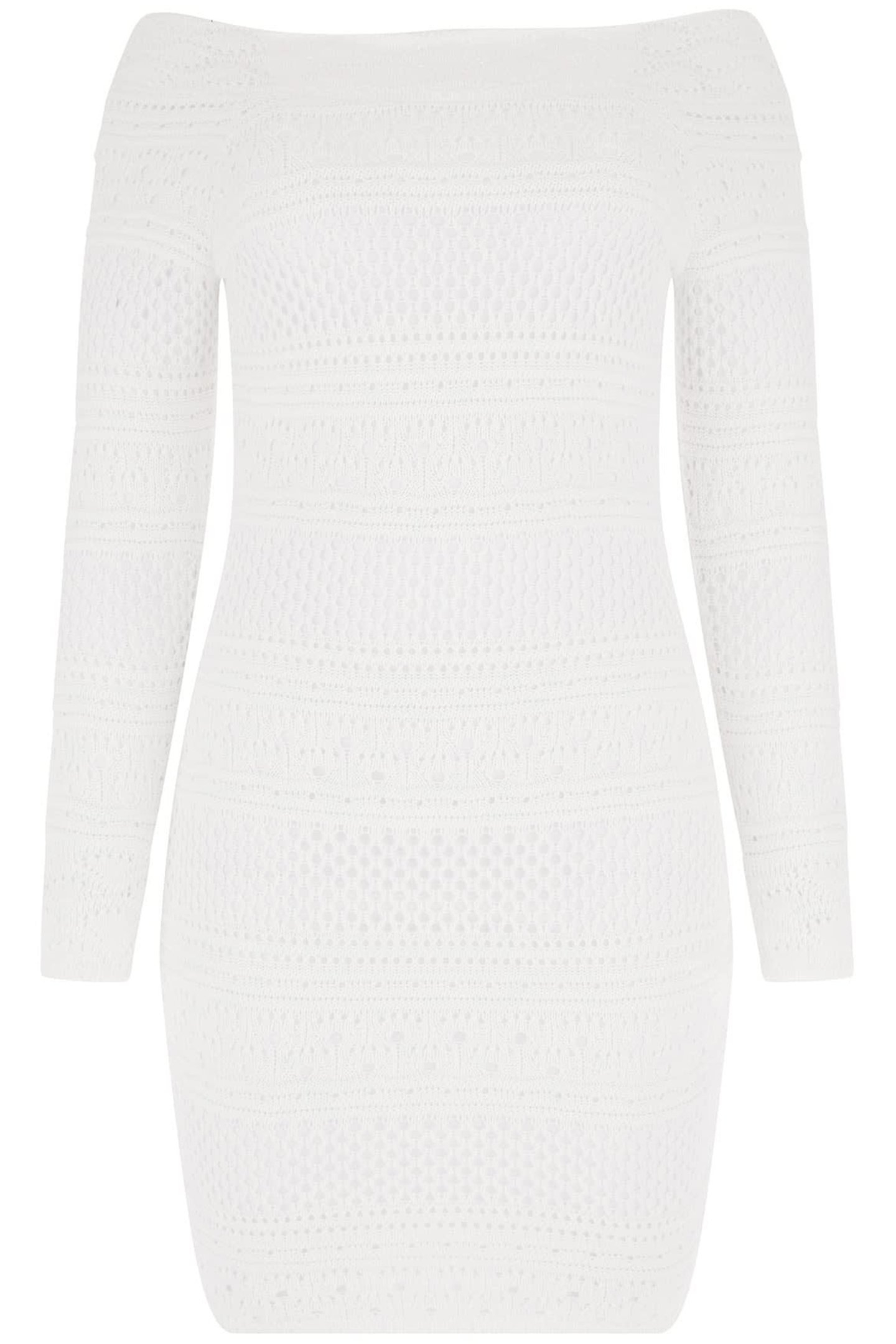 LS OPEN BK CROCHET A PURE WHITE 4