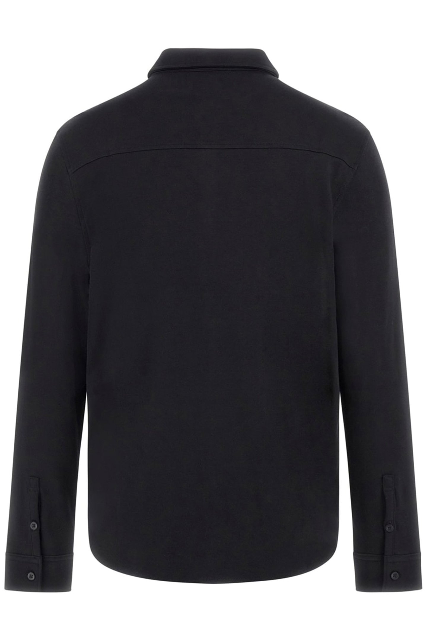 LS SKYLER KNIT SHIRT JET BLACK A996 2