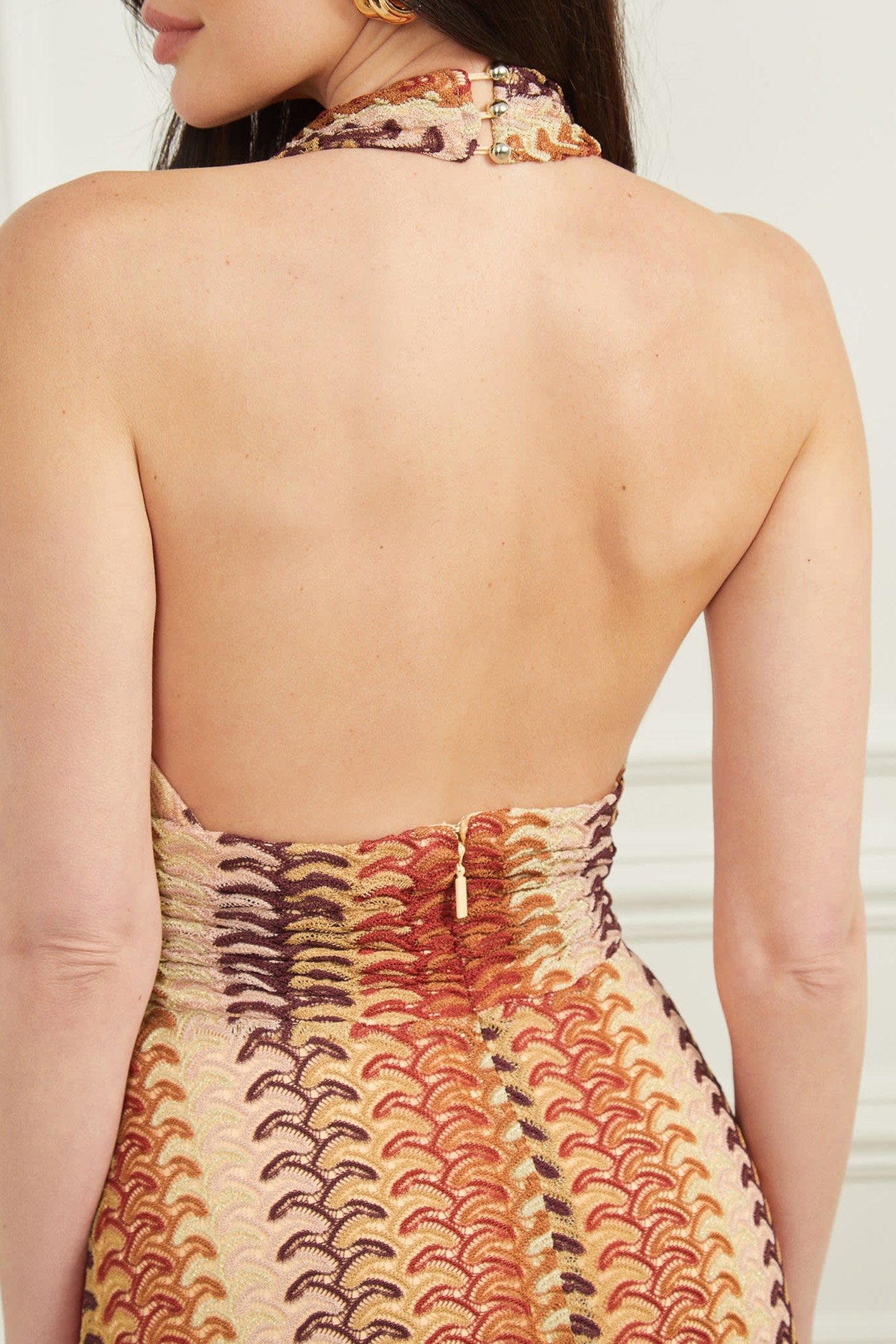 AUTUMN FEARNE MAXI RUST BROWN MULTI 7