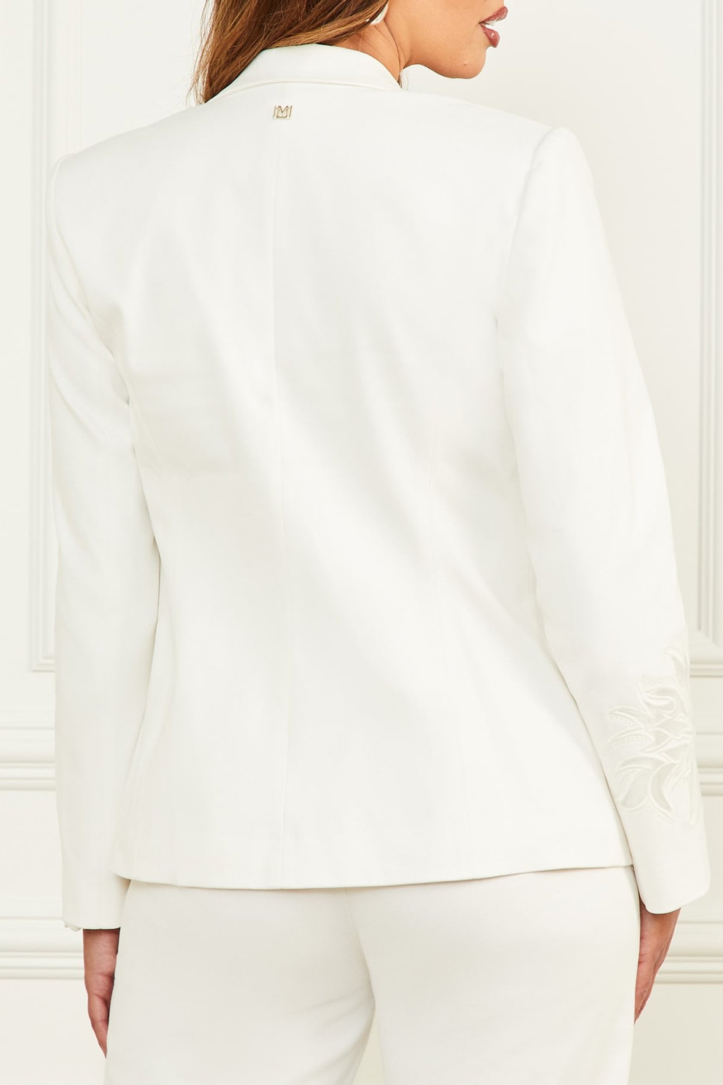 GLAM DE FLEUR BLAZER PALE PEARL 2