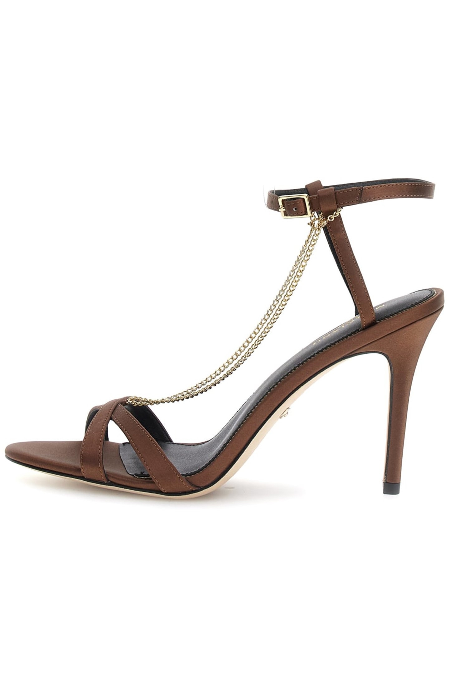 METAL CHAIN SANDAL BRONZE 6
