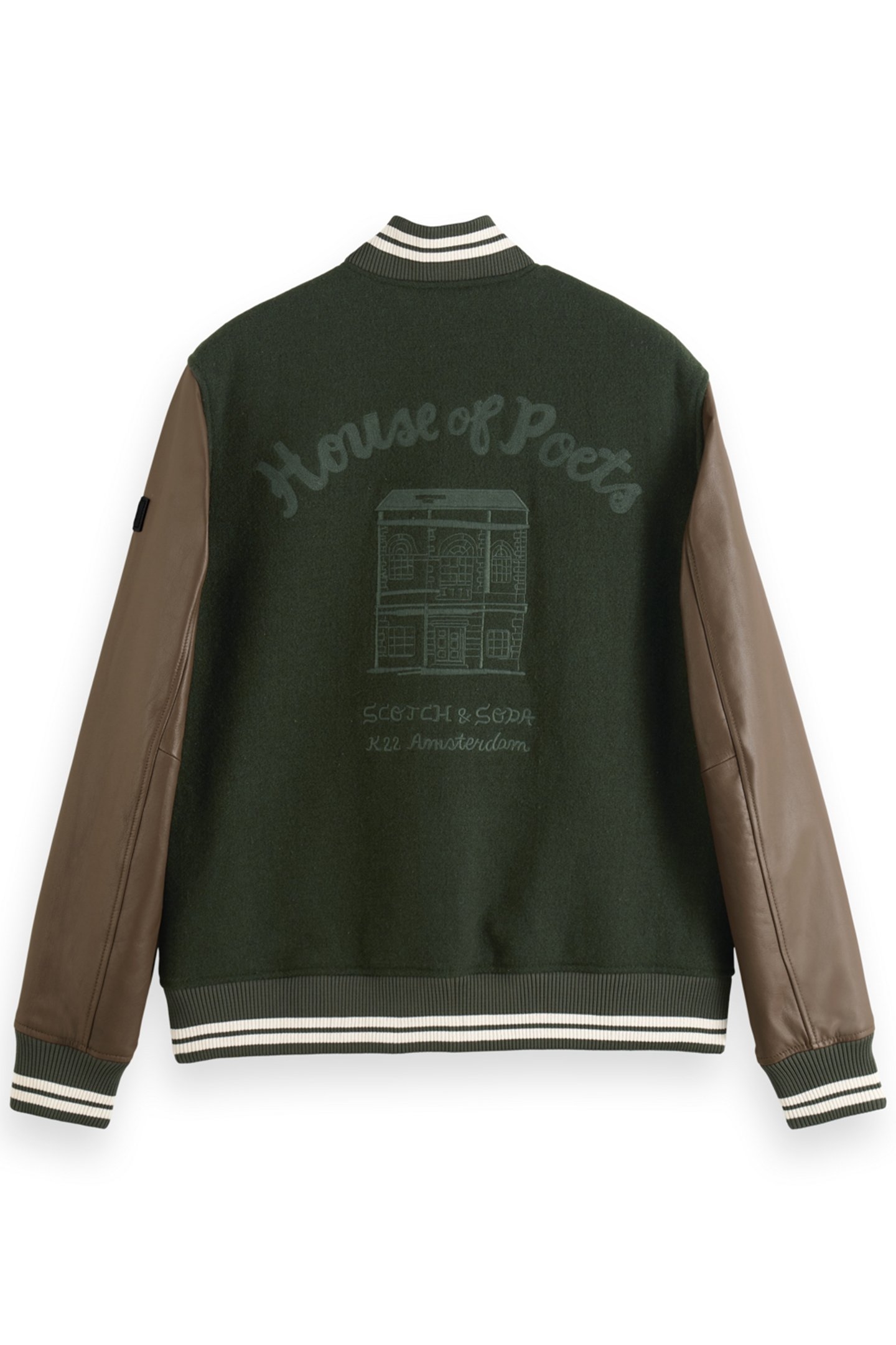 VARSITY JACKET HERITAGE GREEN 5