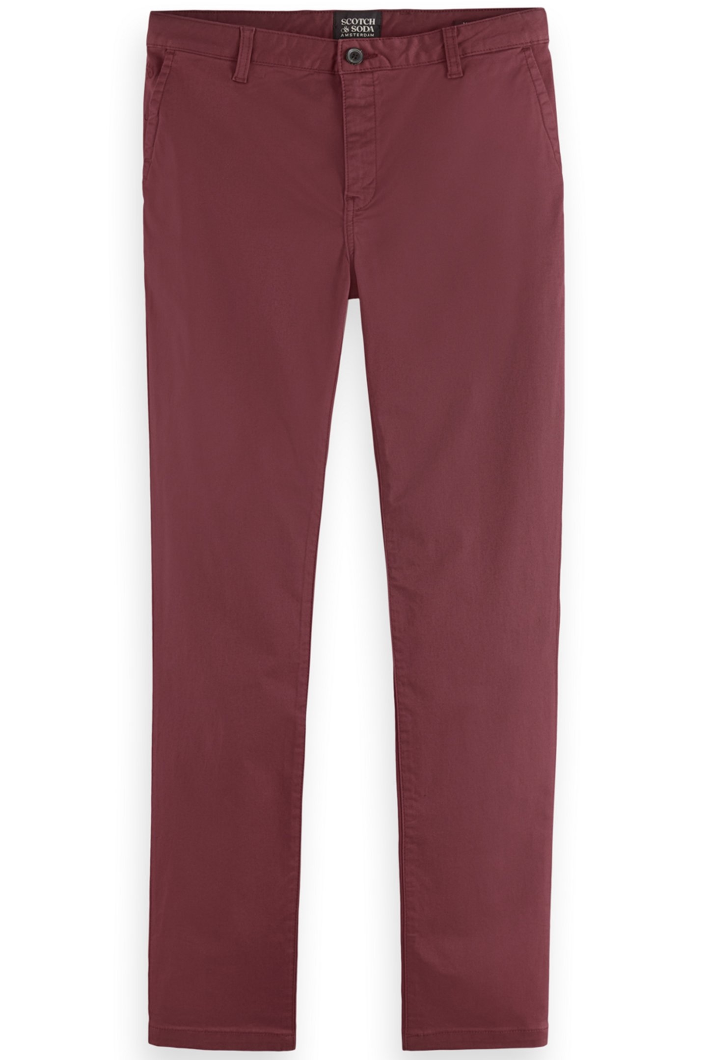 ESSENTIAL MOTT- STRETCH COTTON CHINO WINE 4