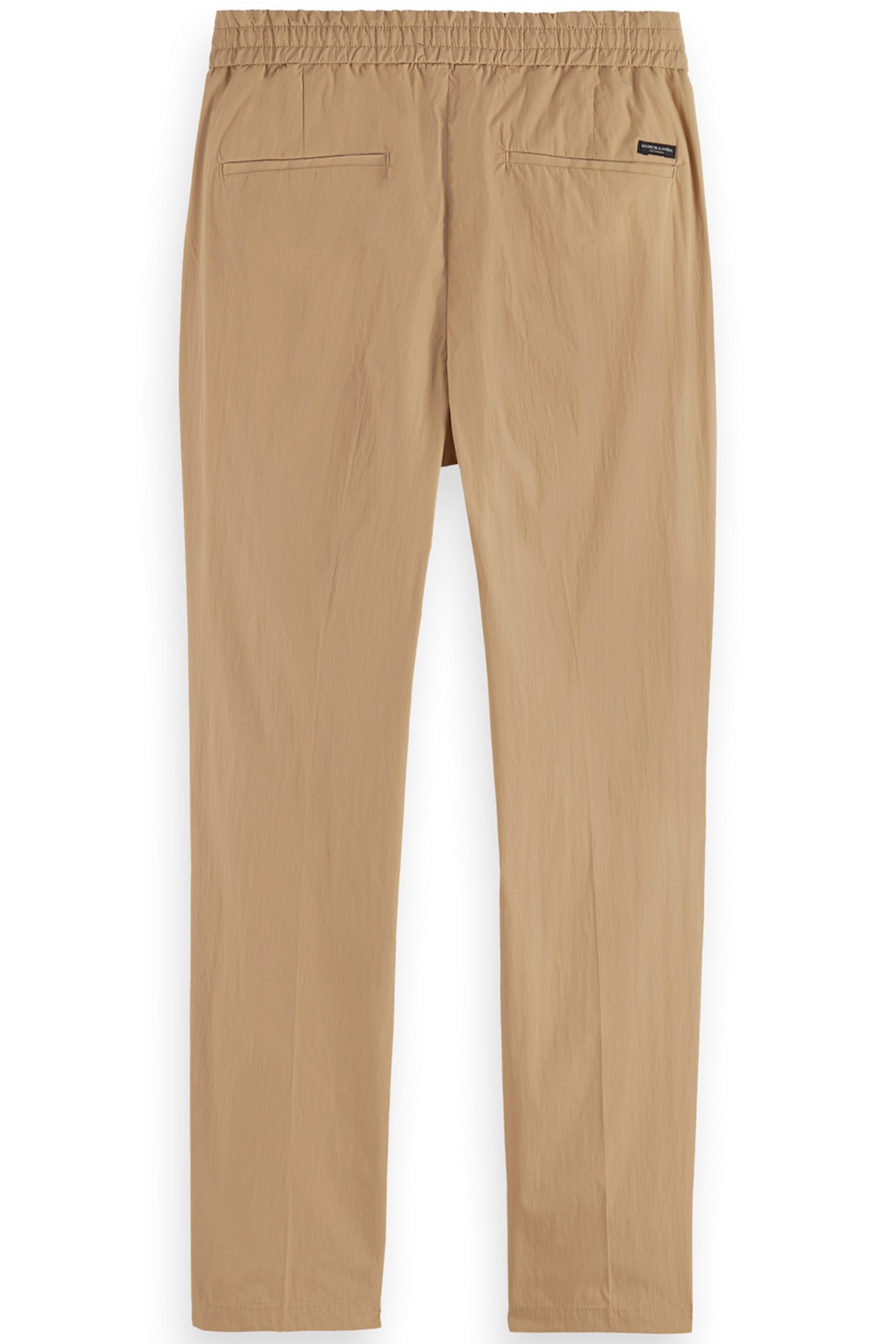 MORTON - PLEATED COTTON-NYLON POPLIN JOGGER DESERT SAND 2