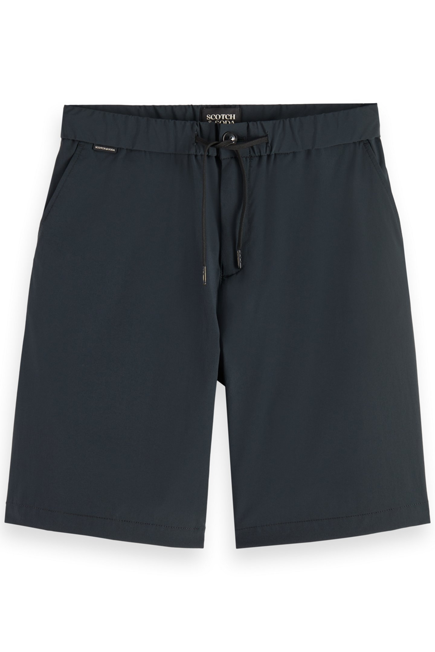 NYLON BLEND BERMUDA SHORTS BLACK 1
