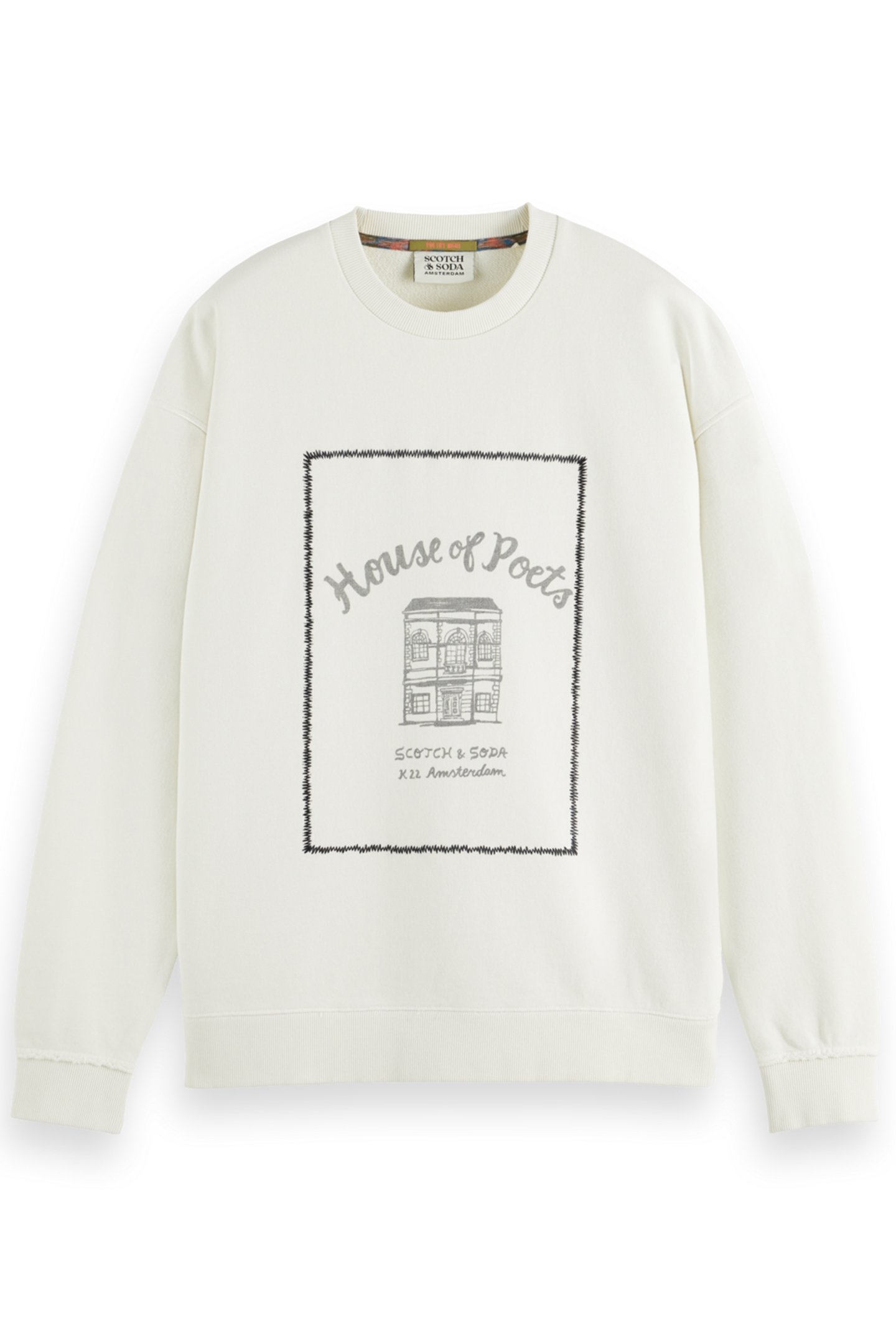 RELAXED FIT ARTWORK SWEATSHIRT SWAN 4