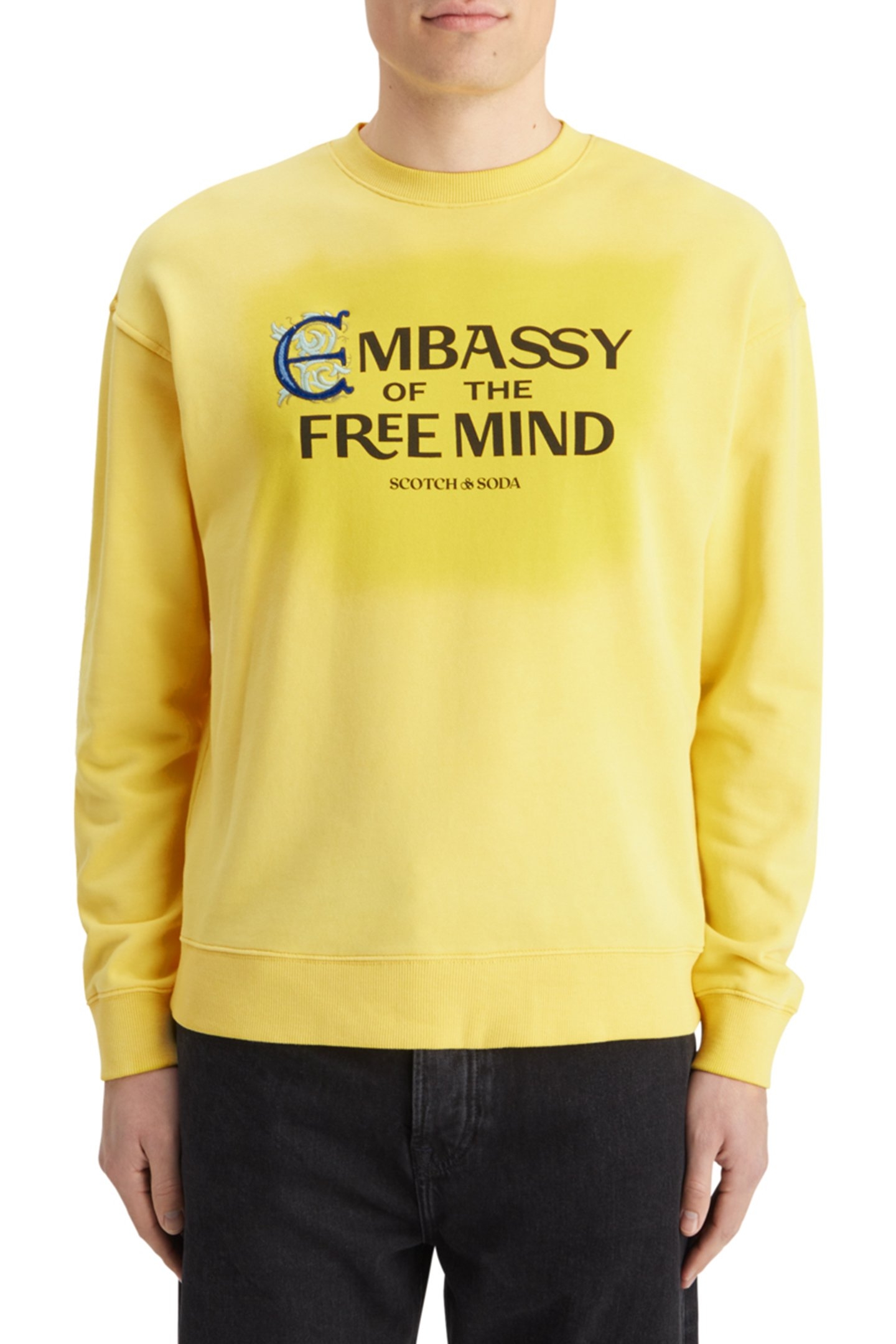 EMBASSY OF THE FREE MIND SWEATSHIRT CANDLELIGHT 1