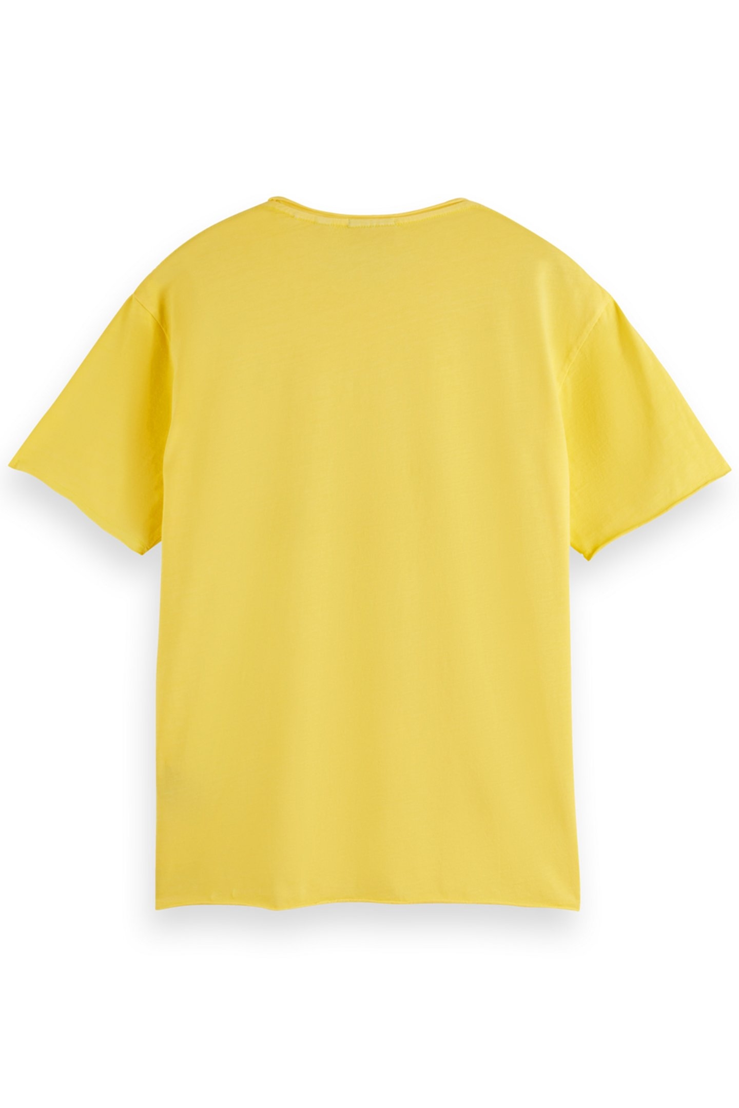 RELAXED FIT RAW EDGE T-SHIRT CANDLELIGHT 5