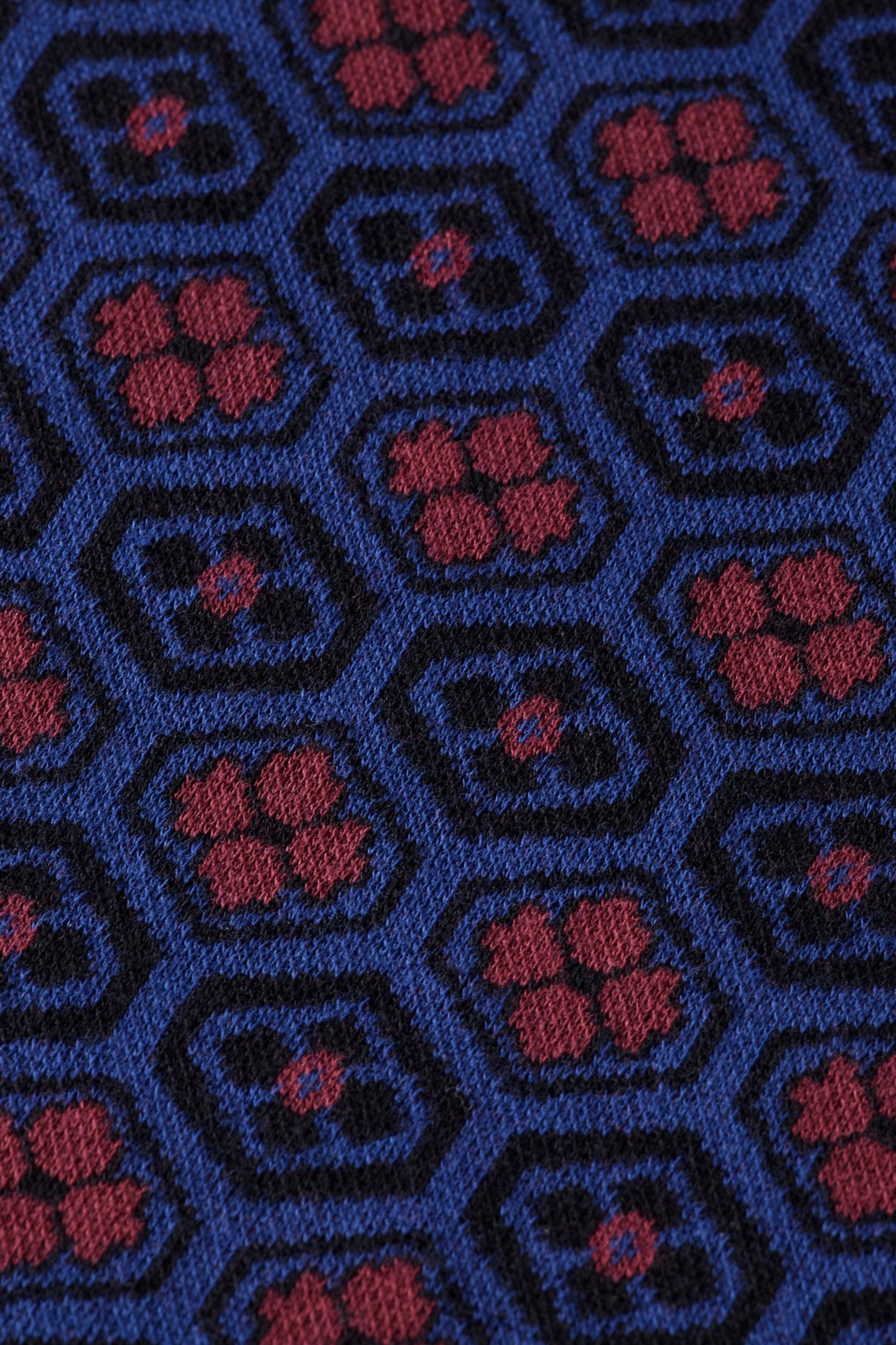 RELAXED FIT JACQUARD T-SHIRT NIGHT BOOKCOVER DITSY 7