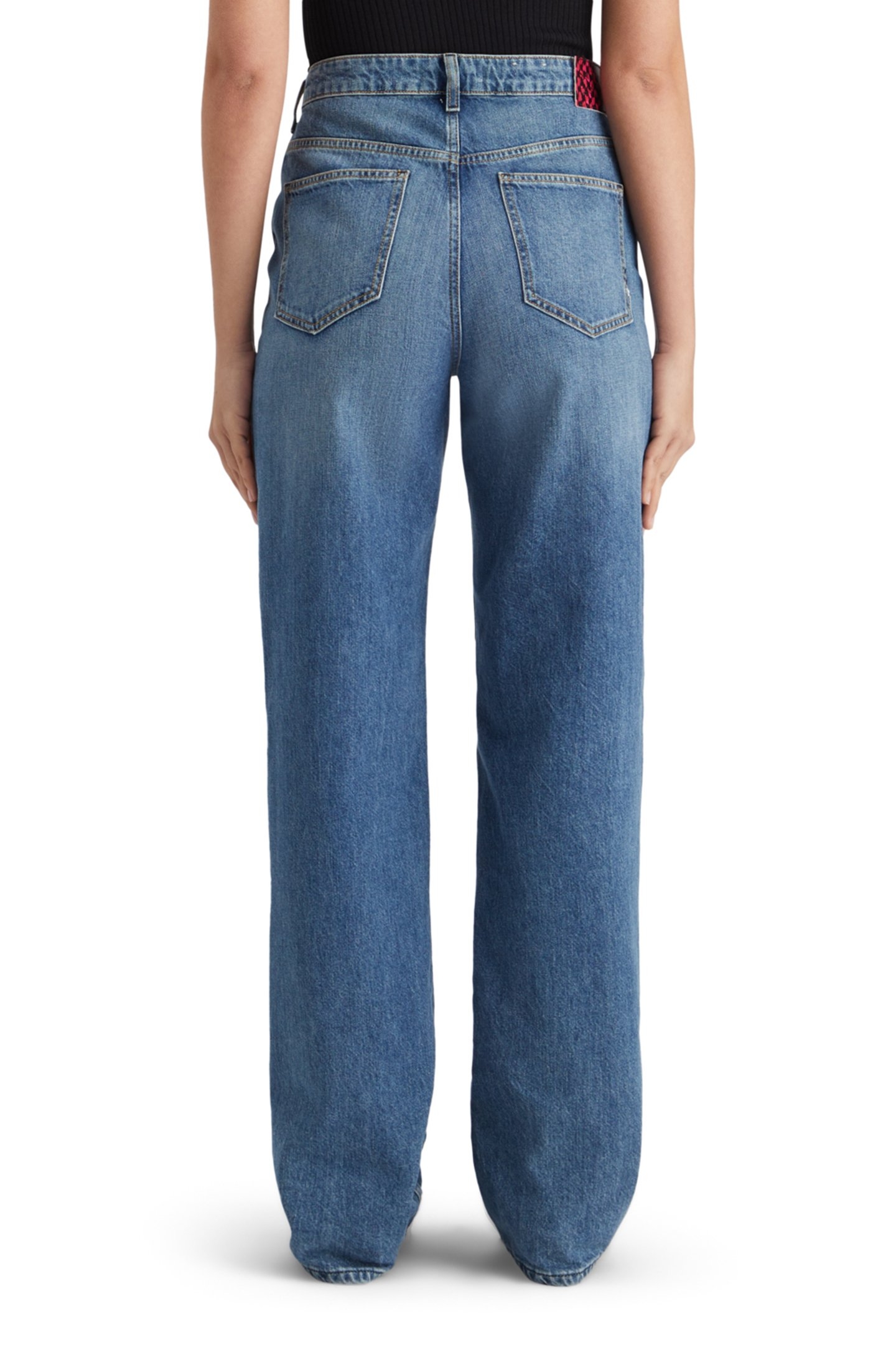 THE RIPPLE AUTHENTIC STRAIGHT JEANS - BRING IT ON BRING IT O 2