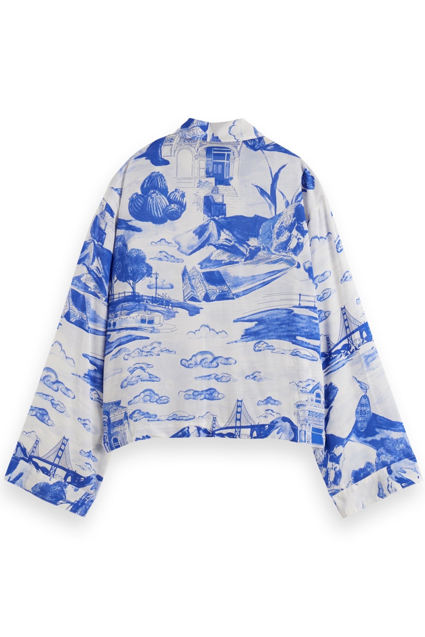 UTILITY FLUID SHIRT JOURNEY OF THE FREE MIND BLUE 5