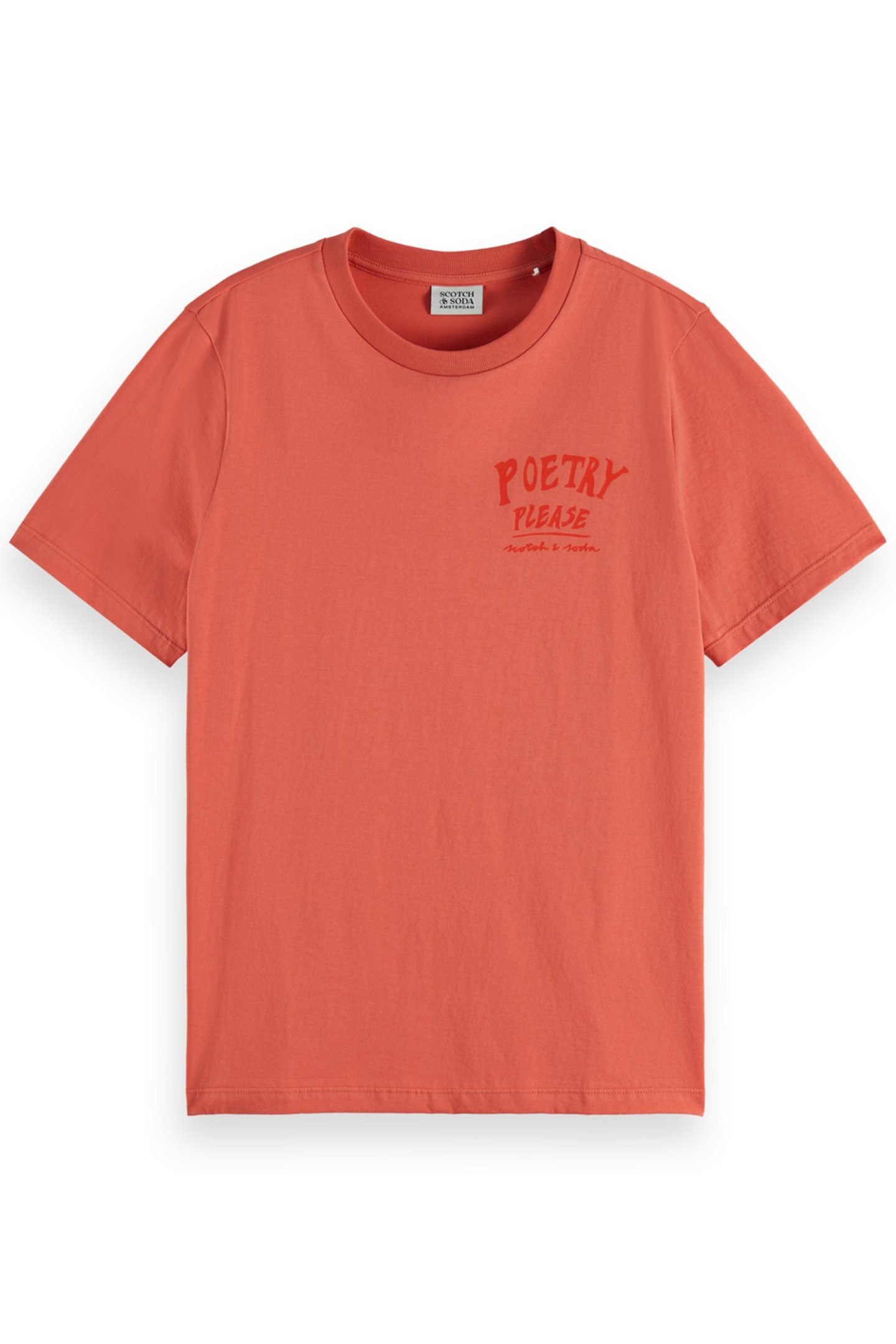 REGULAR FIT T-SHIRT WITH SMALL CHEST ARTWORK NEGRONI 4