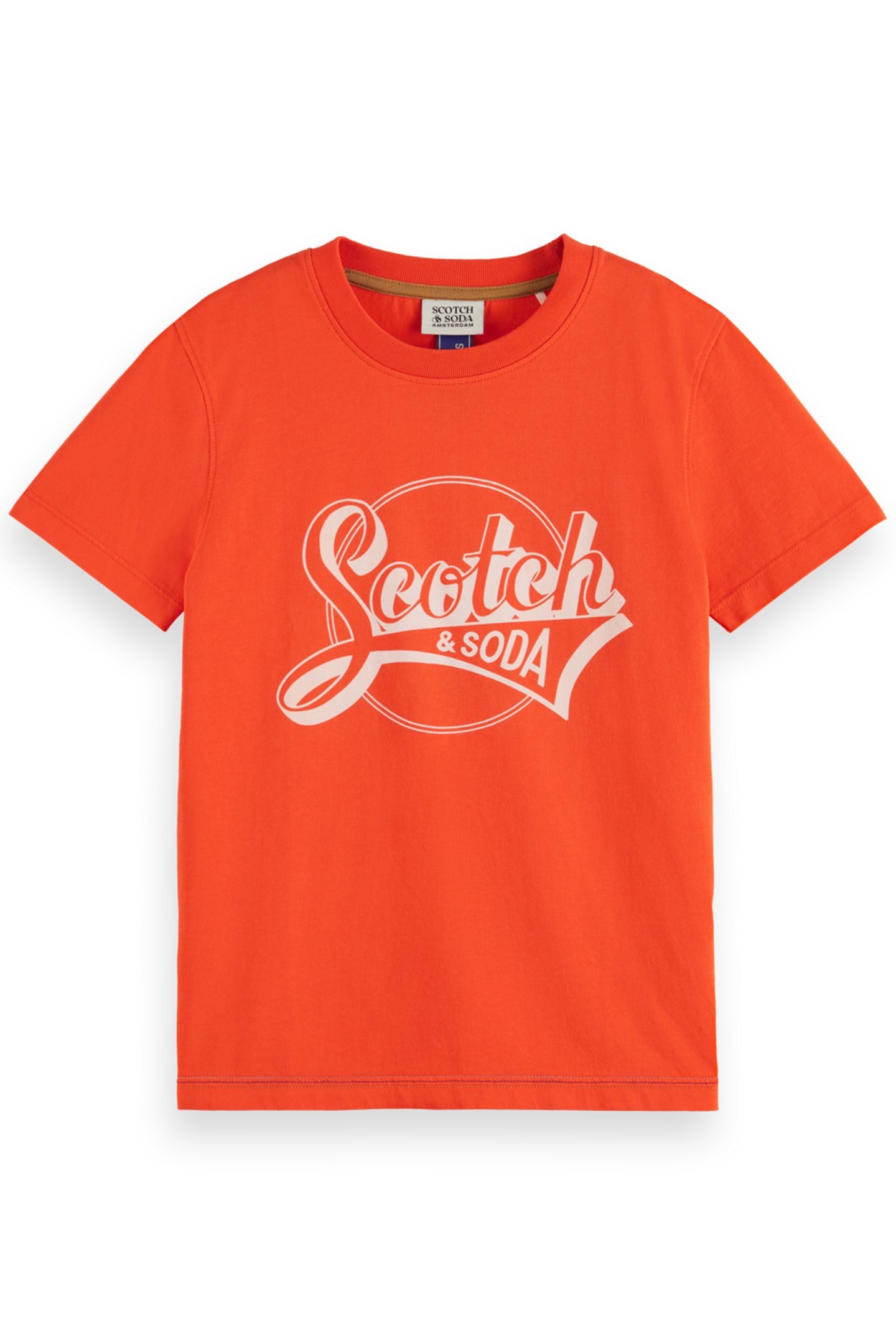 BOY RELAXED-FIT ARTWORK T-SHIRT STORY TELLING ORANGE 1