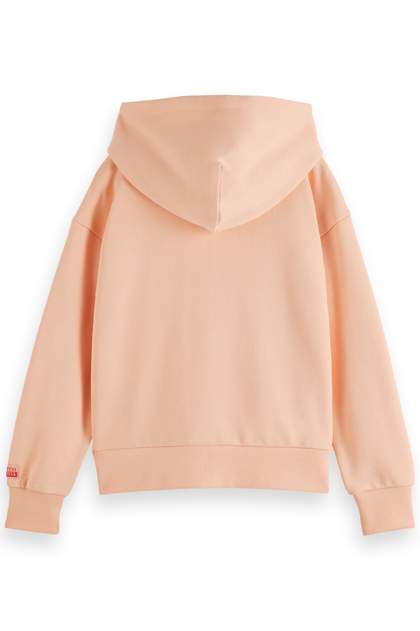 GIRL RELAXED-FIT HOODIE PALE PEACH 2