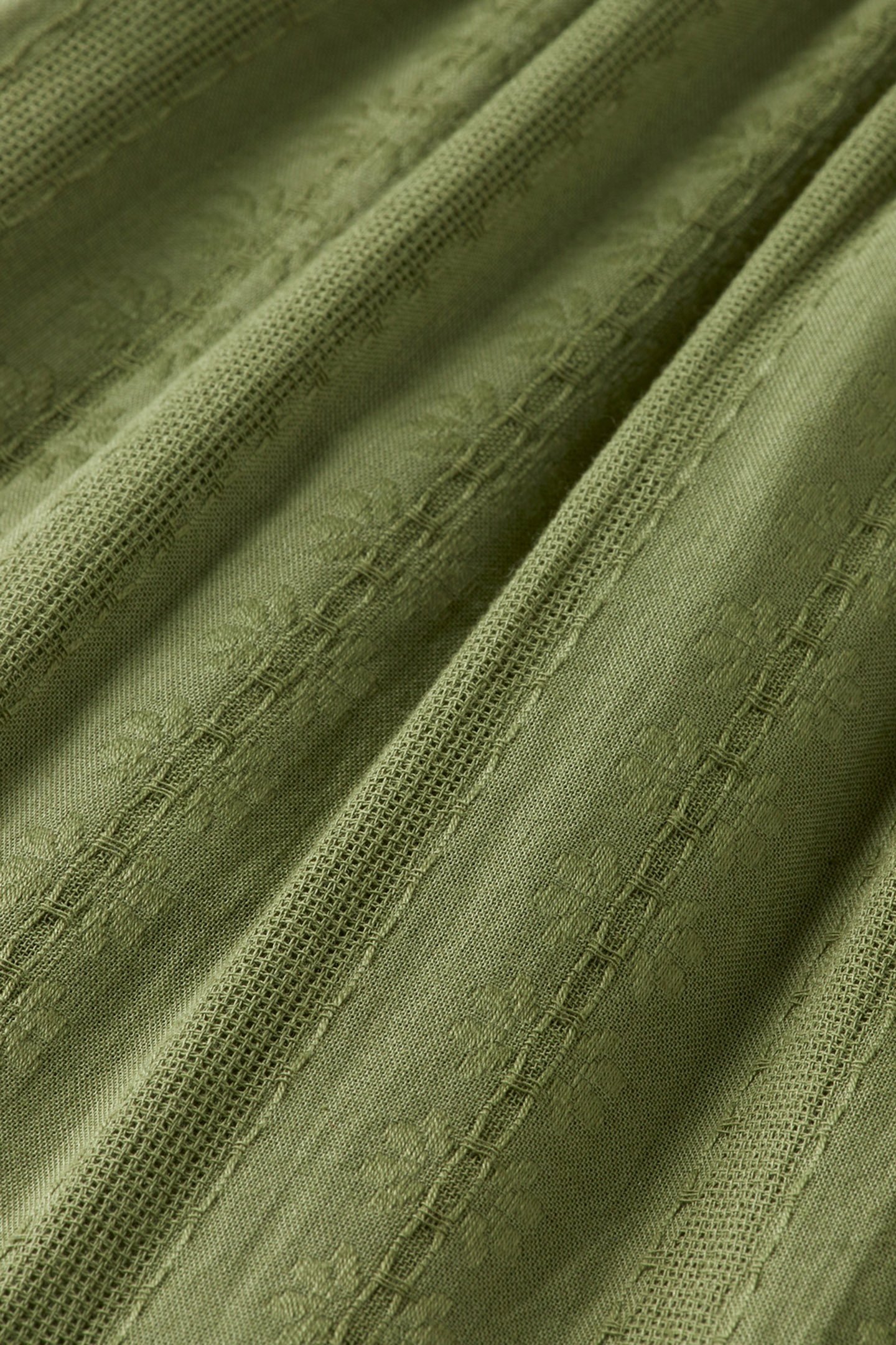 GIRL PRETTY COTTON EASY DRESS WITH LUREX DETAILS NEW MILITAR 3