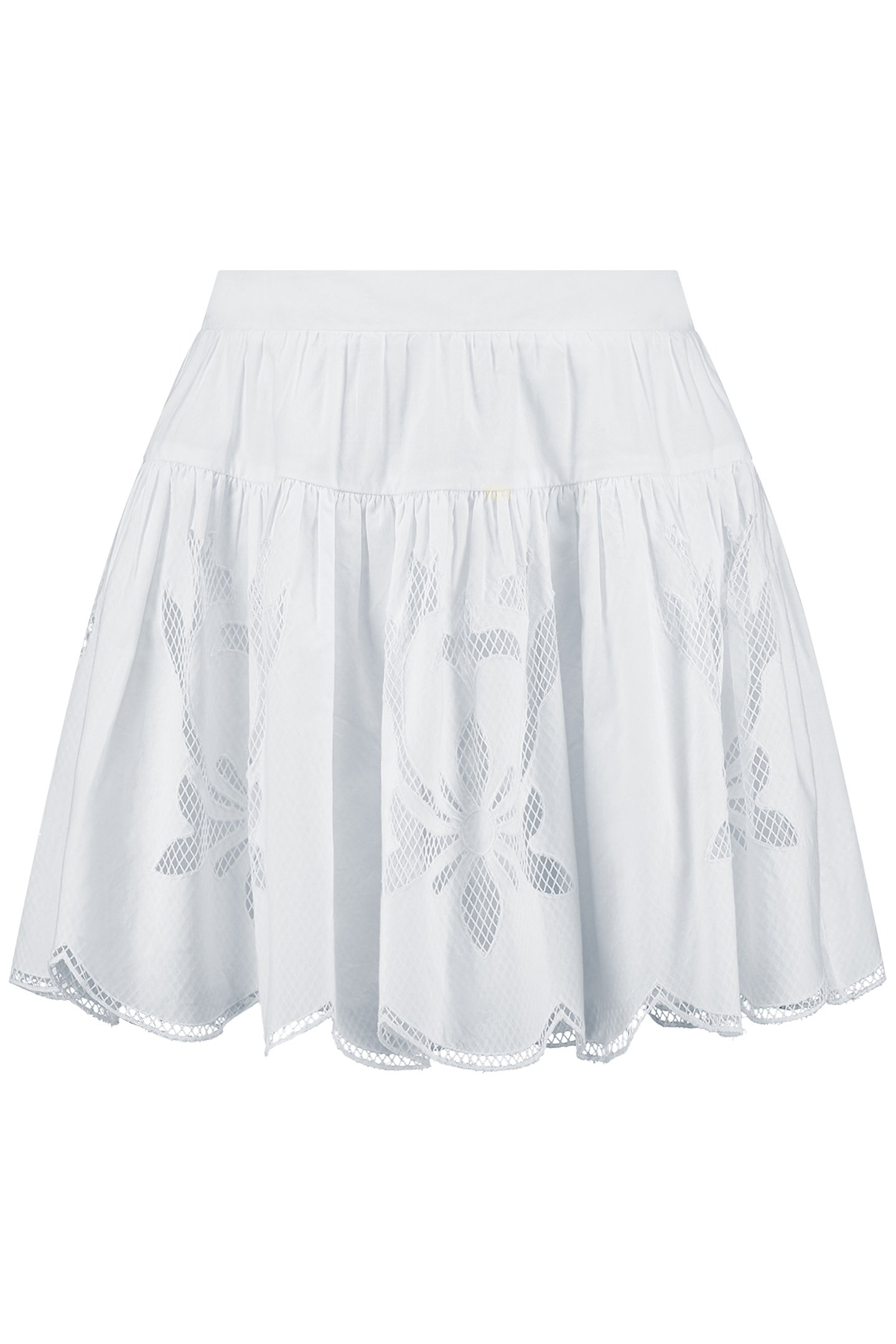 DURBAN SKIRT STAR WHITE 2