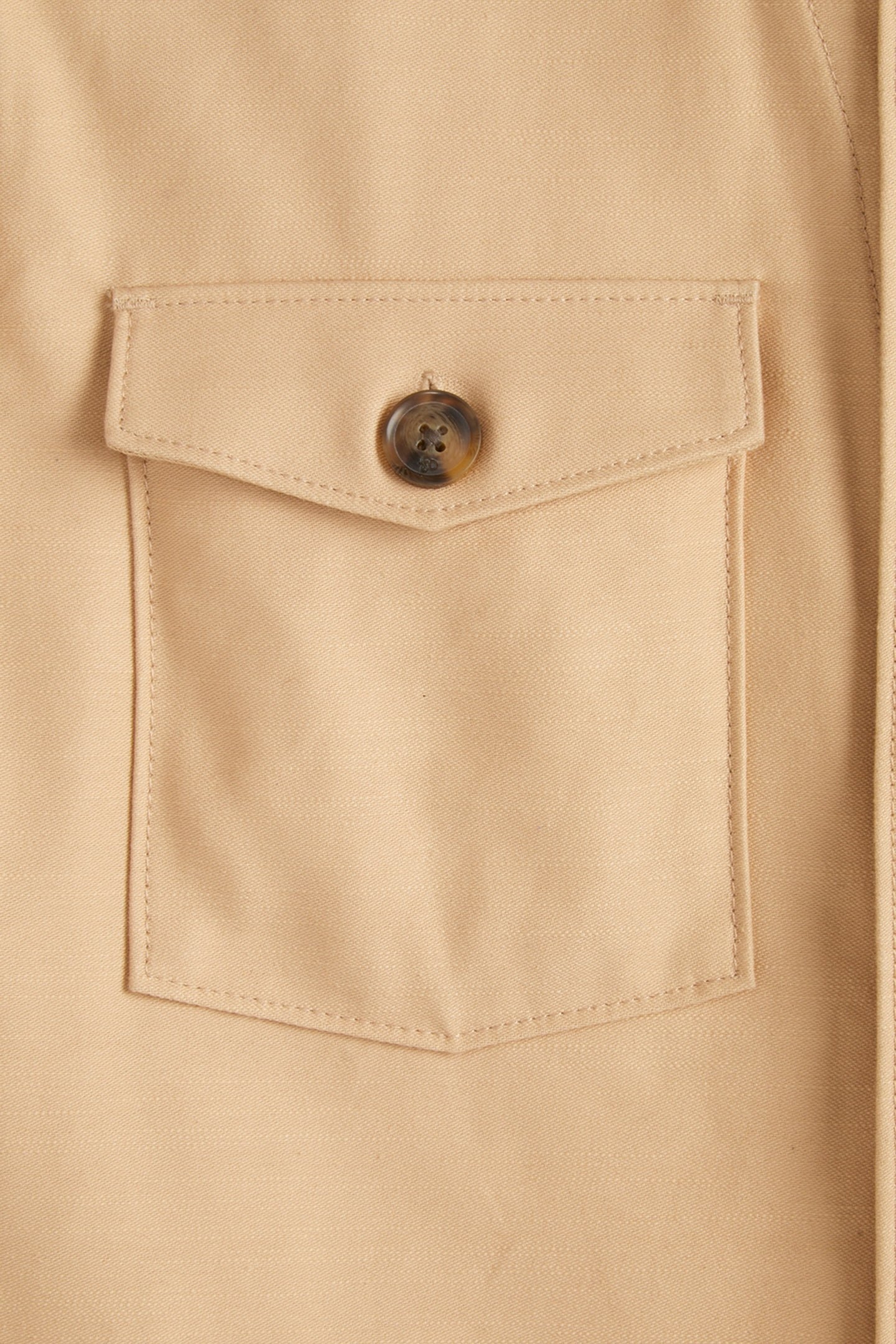 TEXTURE CANVAS SHIRT JACKET LT PASTEL BROWN 3