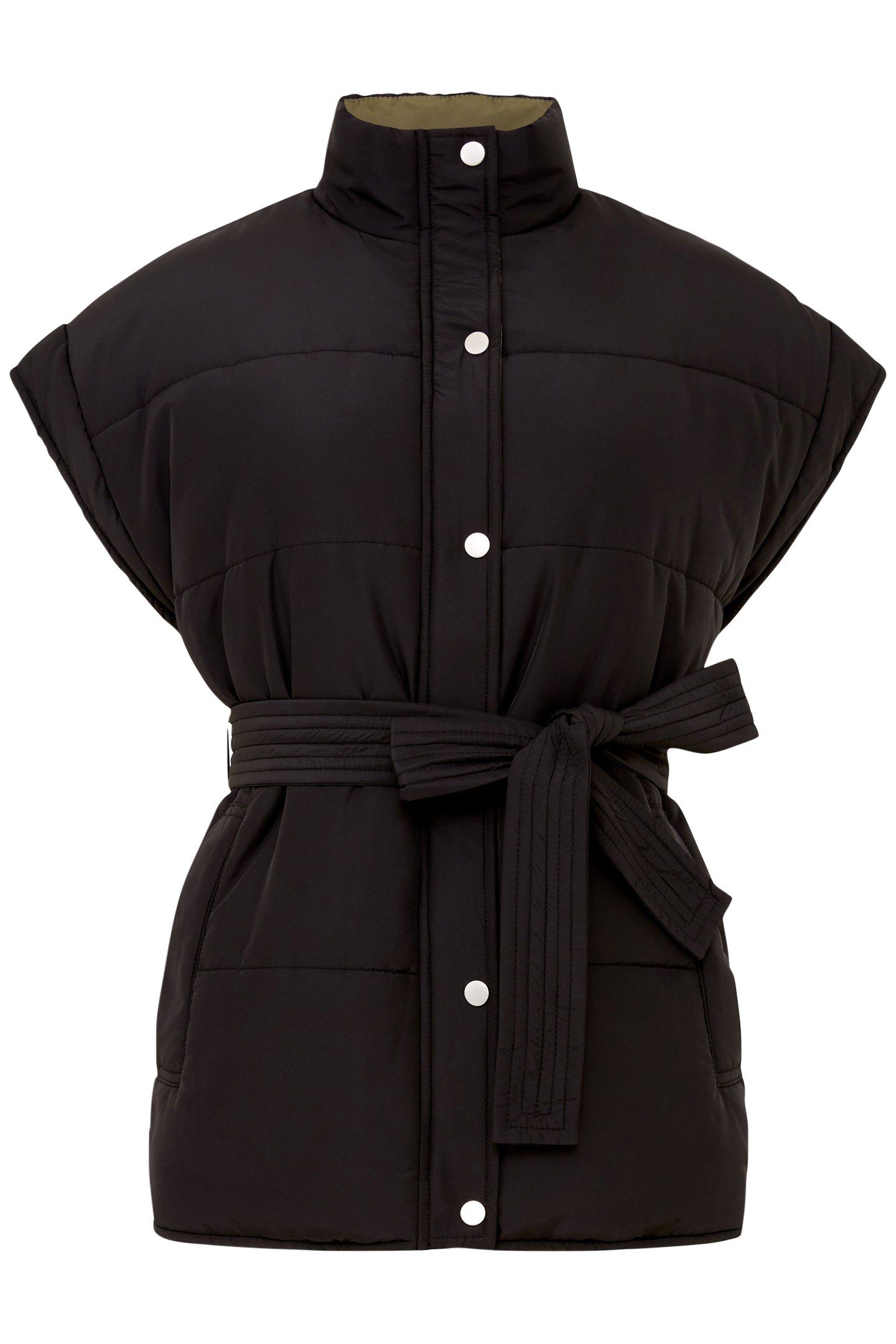 AUDEN PUFFER GILET VEST BLACKOUT 4