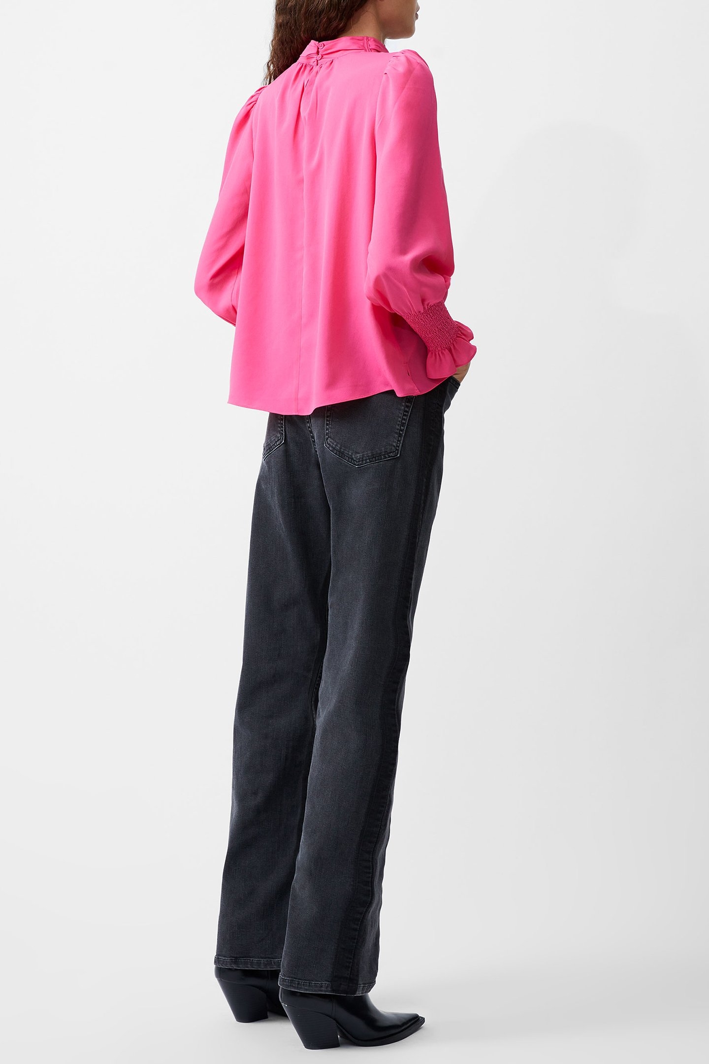 CREPE LIGHT HIGH NK L.S TOP LUMINOUS PINK 3